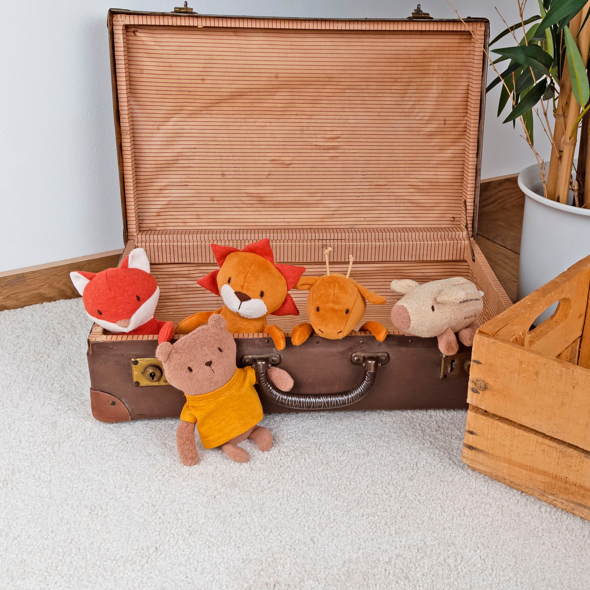 Sigikid Kuscheltier »Mister O'Lui Mini, Kuschelfreunde ´- Fuchs Ferdinand«