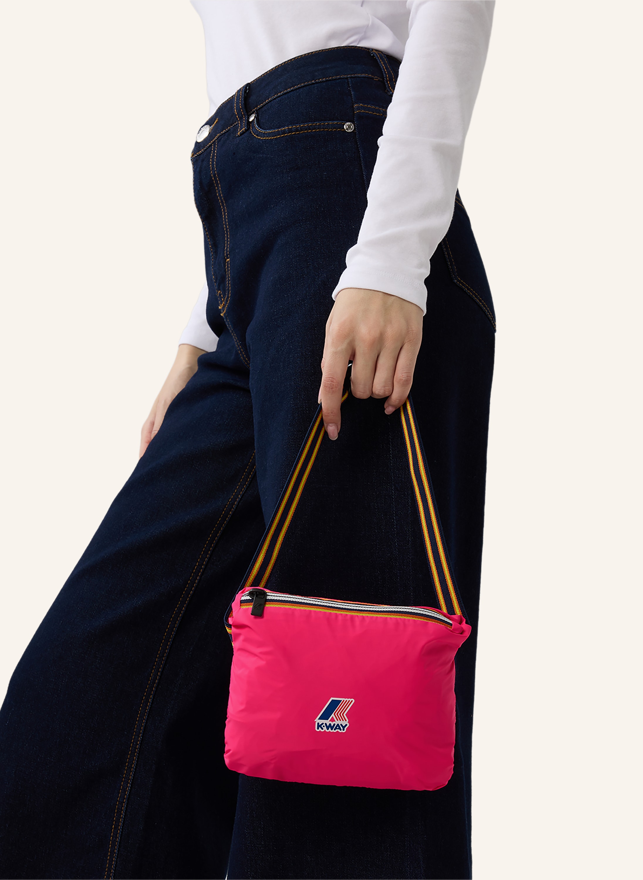 K-WAY Arbeitsjacke »K-Way Funktionsjacke LE VRAI 4.0 CLAUDE FLUO«