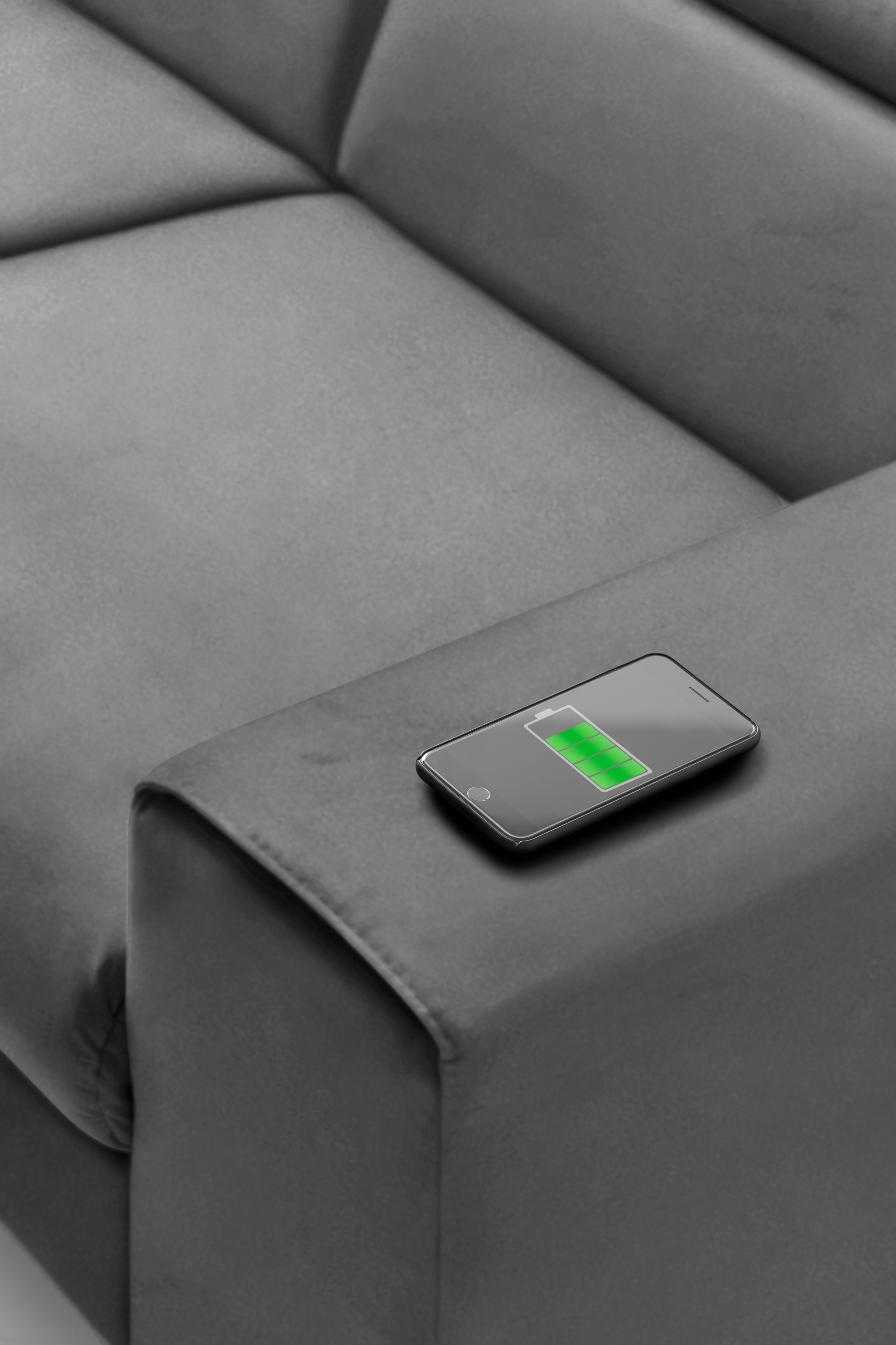 COTTA Ecksofa »Morven L-Form mit Kopfteilverstellung«, wahlweise mit Bettfunktion, Bettkasten & Wireless-Charger