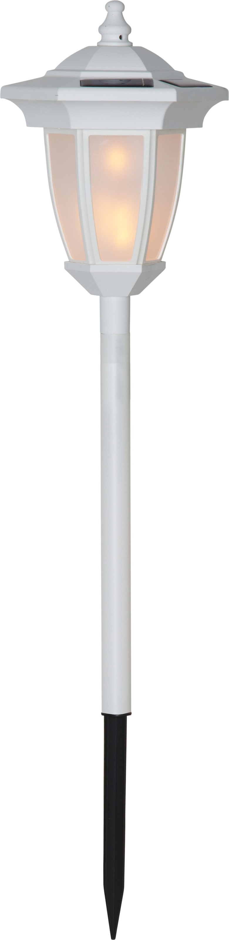 Parforce Traditional Hunting LED Solarleuchte »Solarlampe Flame« LED-Board 1 Stk. Extra-Warmweiß mit Flammen-Effekt als Hänge-, Tisch-, Boden- oder Wegleuchte