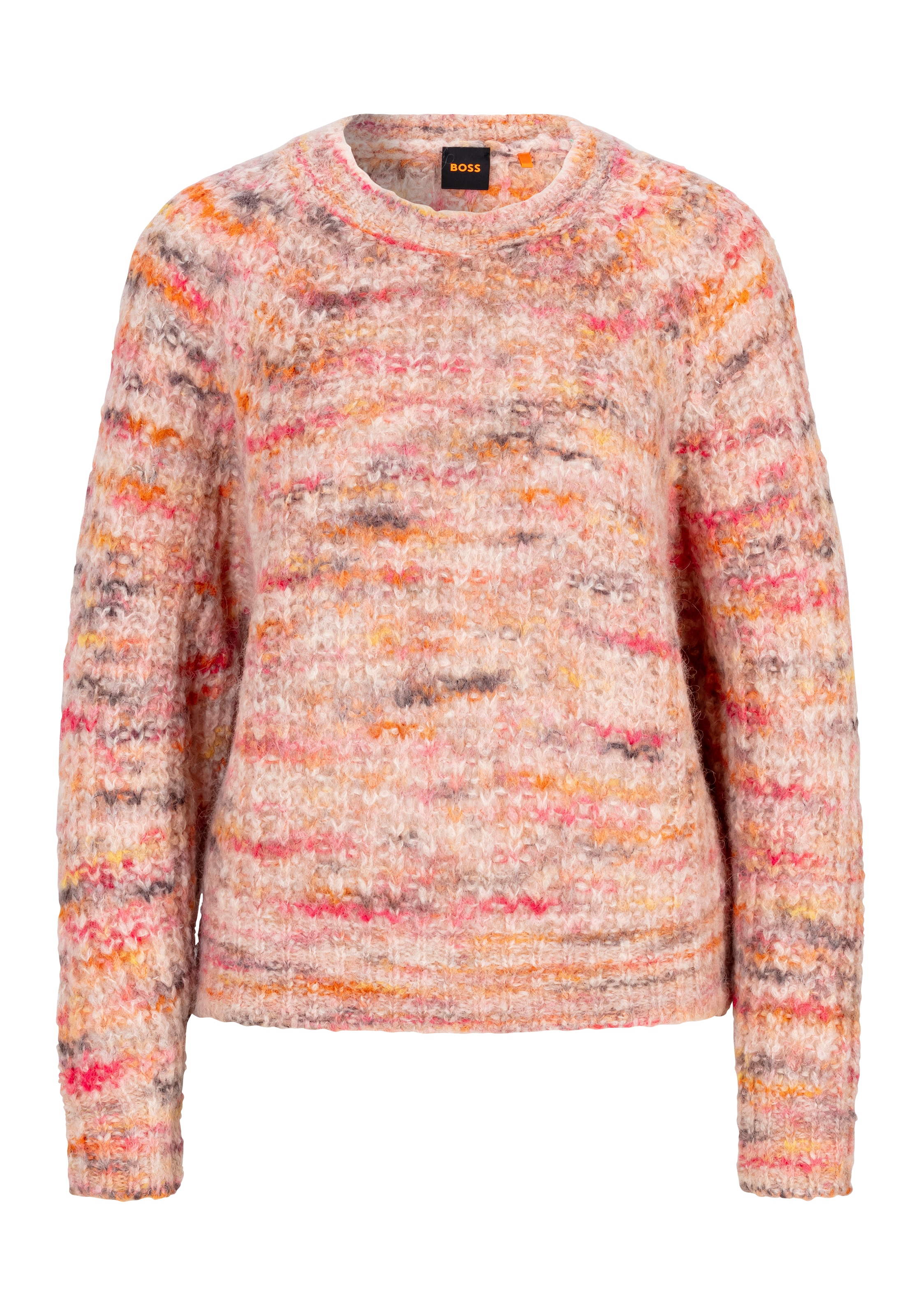 BOSS ORANGE Strickpullover "Fiambella Premium Damenmode", Rundhalsausschnit günstig online kaufen