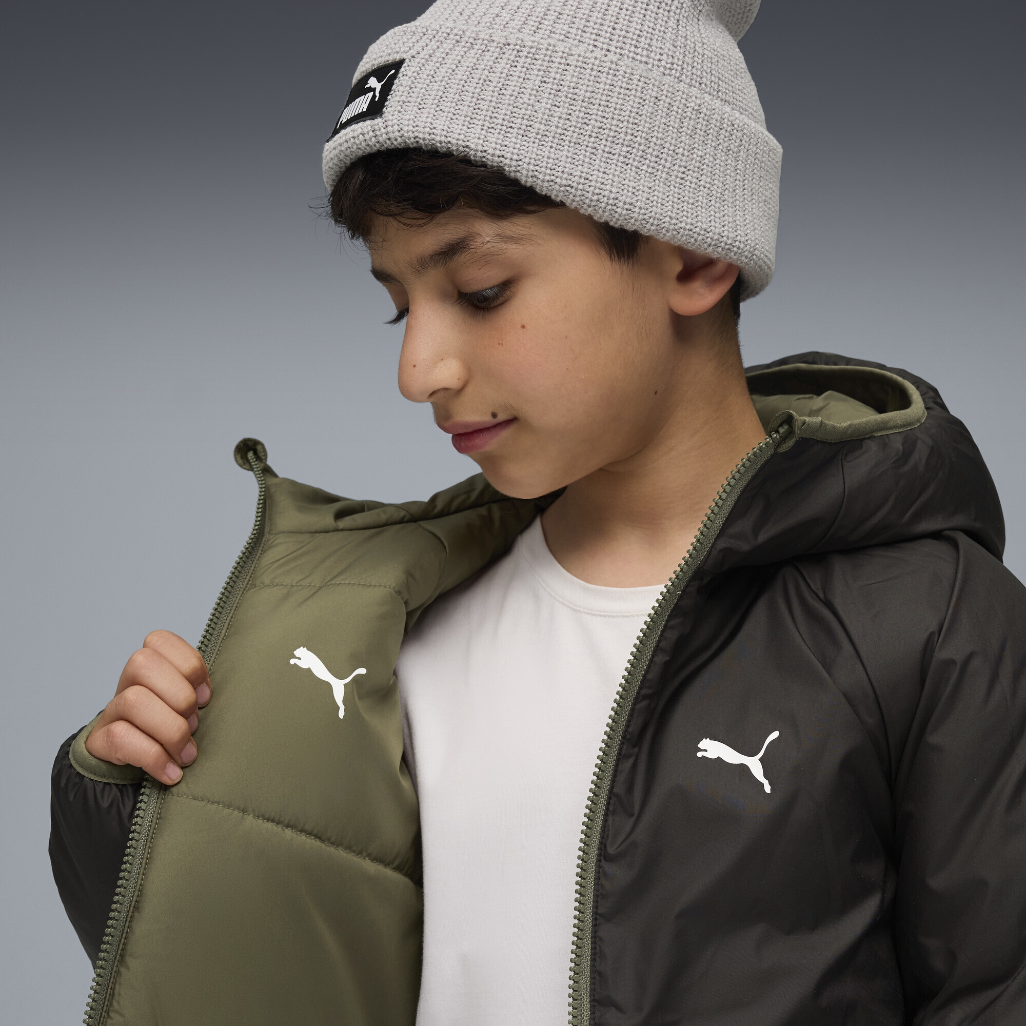 PUMA Winterjacke »Wendbare Pufferjacke Jugendliche«