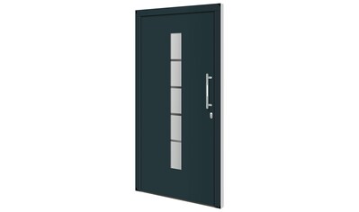RORO Türen & Fenster Haustür »Otto 2«, BxH: 100x210 cm, anthrazit/weiß, ohne Griff kaufen