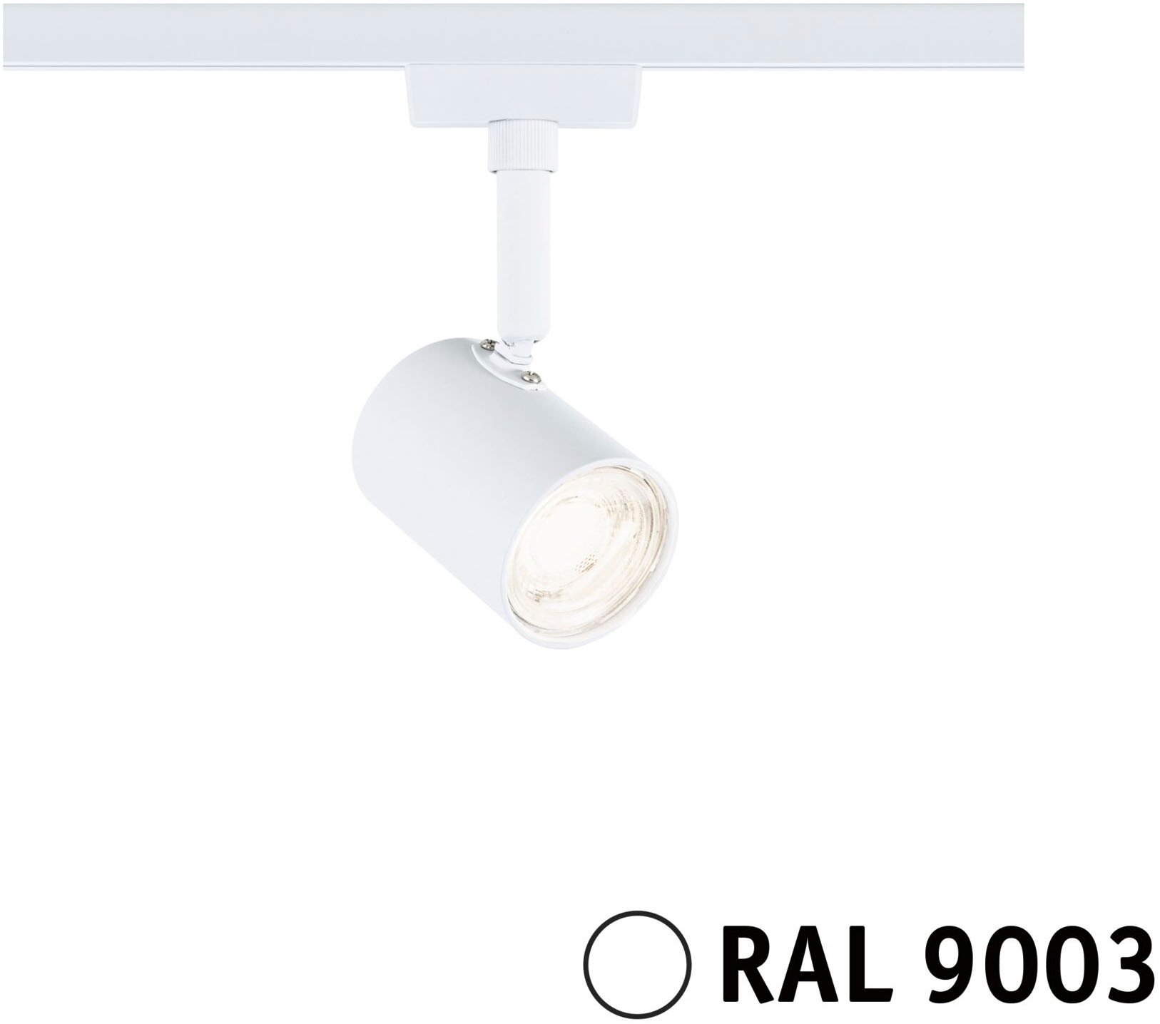 Paulmann Schienensystem-Leuchten »URail LED Schienenspot Limba  340lm 4W 3000K  230V Signalweiß« LED-Modul 1 Stk. Warmweiß