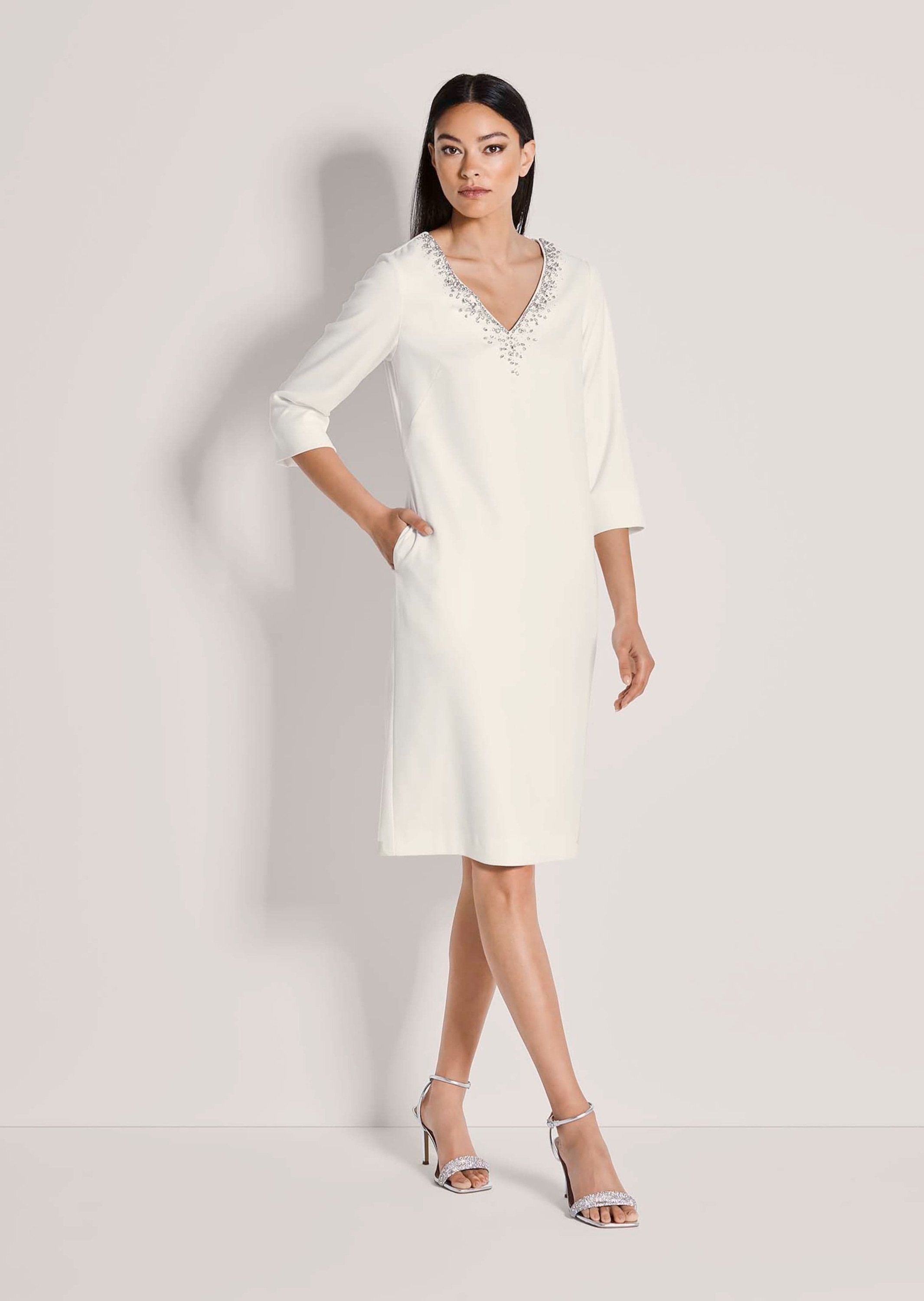 MADELEINE Etuikleid "Etuikleid Businesskleid mit Strass-Details" Kleid mit günstig online kaufen