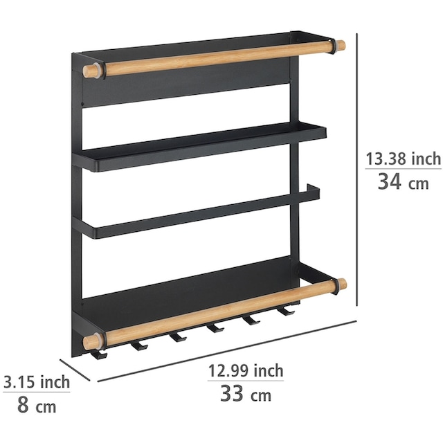 WENKO Küchenregal »Magna«, zur Befestigung ohne Bohren | BAUR