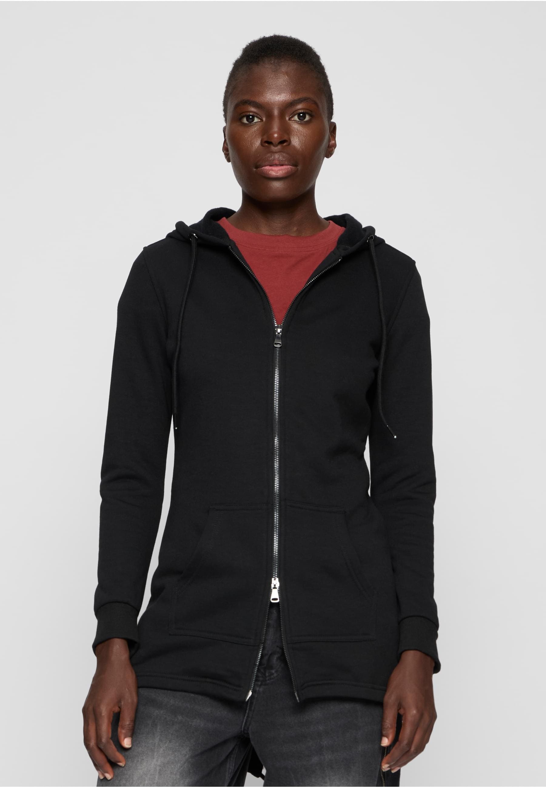 URBAN CLASSICS Cardigan »Urban Classics Damen Ladies Sweat«
