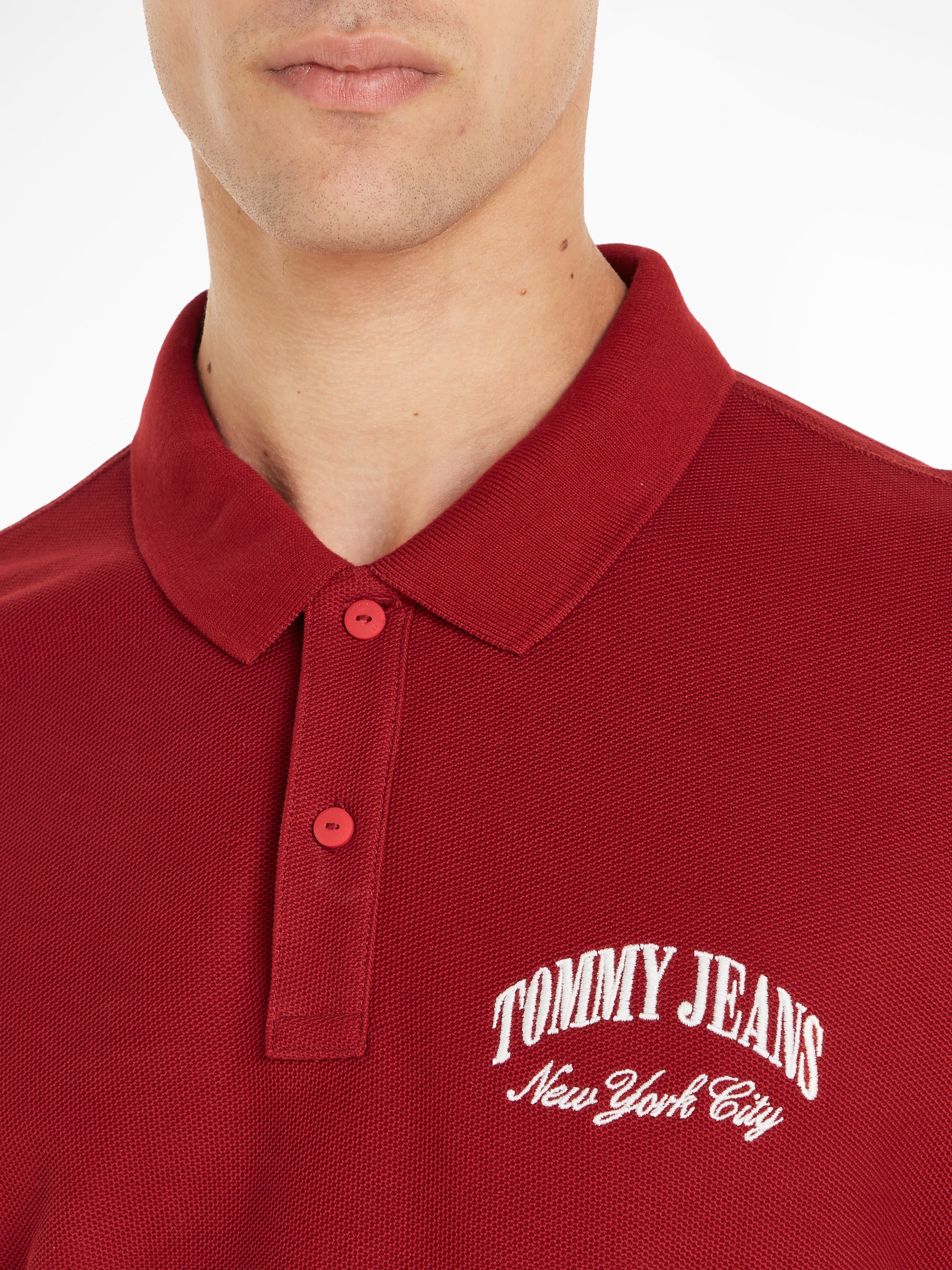 Tommy Jeans Poloshirt »TJM REG TONAL GRAPHIC POLO«, mit Polokragen