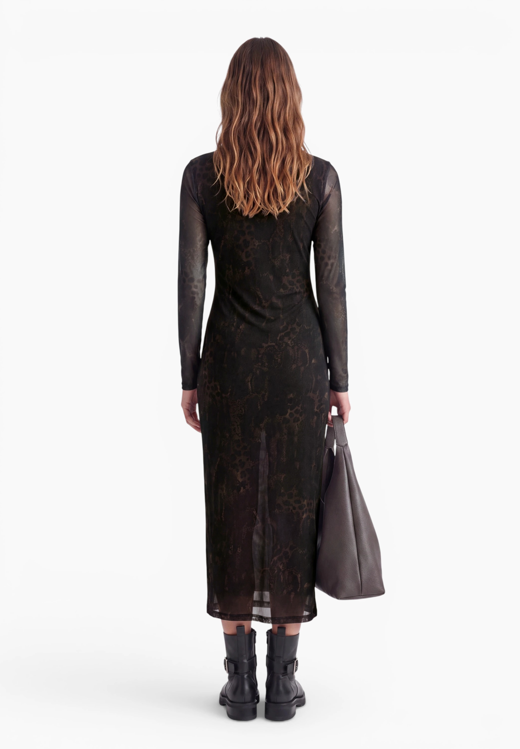 STREET ONE STUDIO Midikleid Ohne Taschen mit allover Print