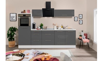 RESPEKTA Küchenzeile »RP270«, mit E-Geräten, Breite 270 cm kaufen