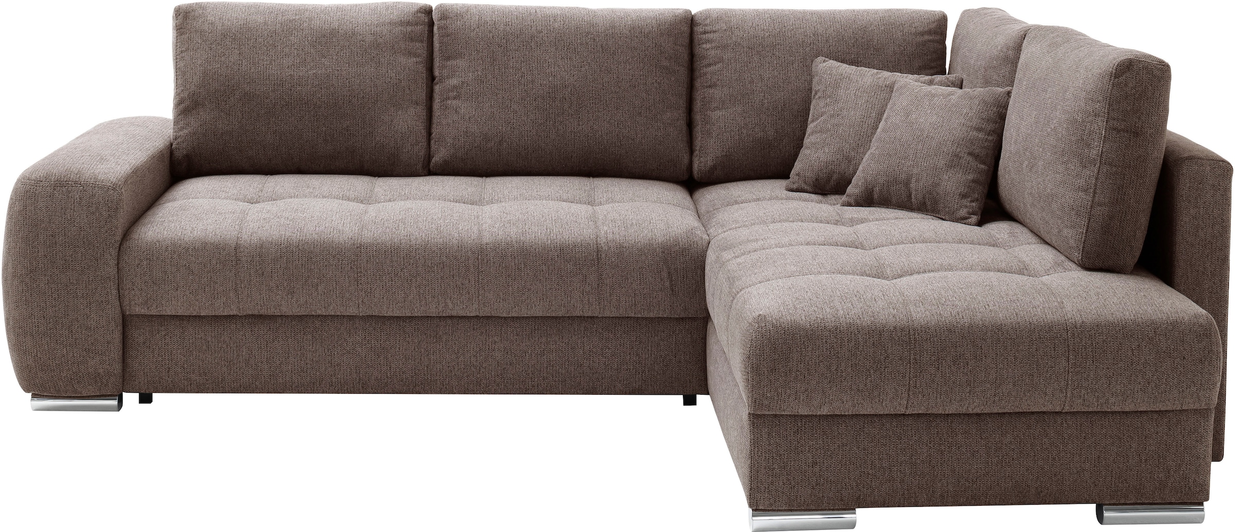 Mr. Couch Ecksofa "Mykonos, L-Form, Dauerschläfer" mit DuraSpring-Taschenfe günstig online kaufen