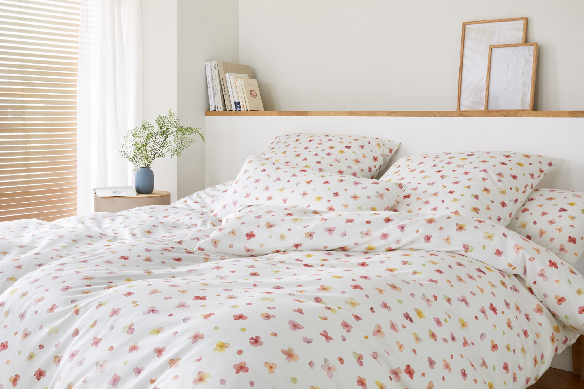 Elegante Bettwäsche "Petals" 2 Stk. angenehmes Hautgefühl günstig online kaufen