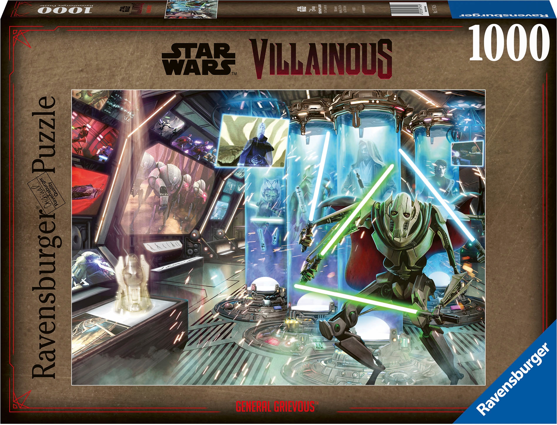 Puzzle »Star Wars Villainous, General Grievous«, Made in Germany