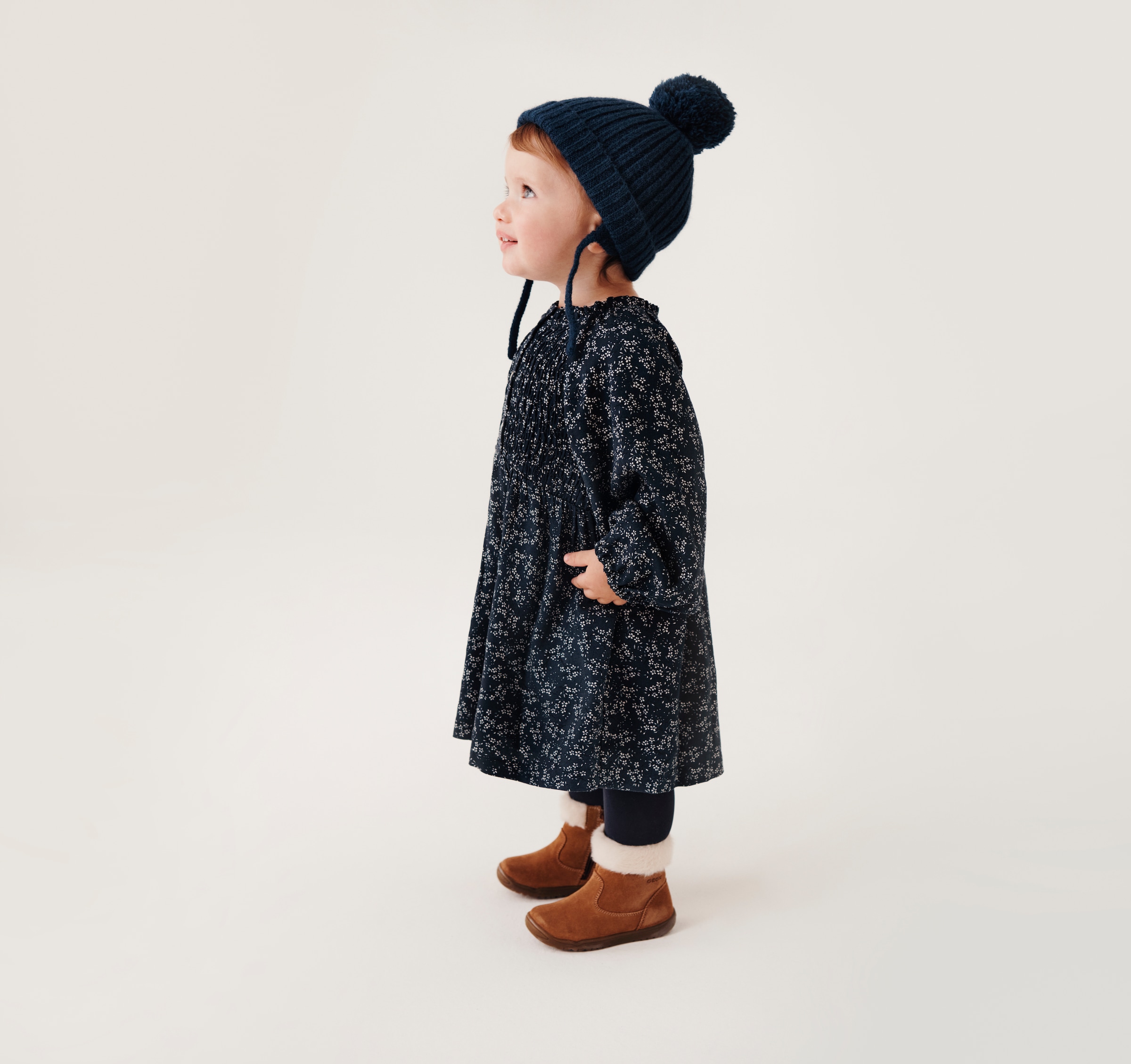 Geox Lauflernschuh »B MACCHIA GIRL C«, Winterboots, Kinderstiefel, Babyschuh mit Warmfutter