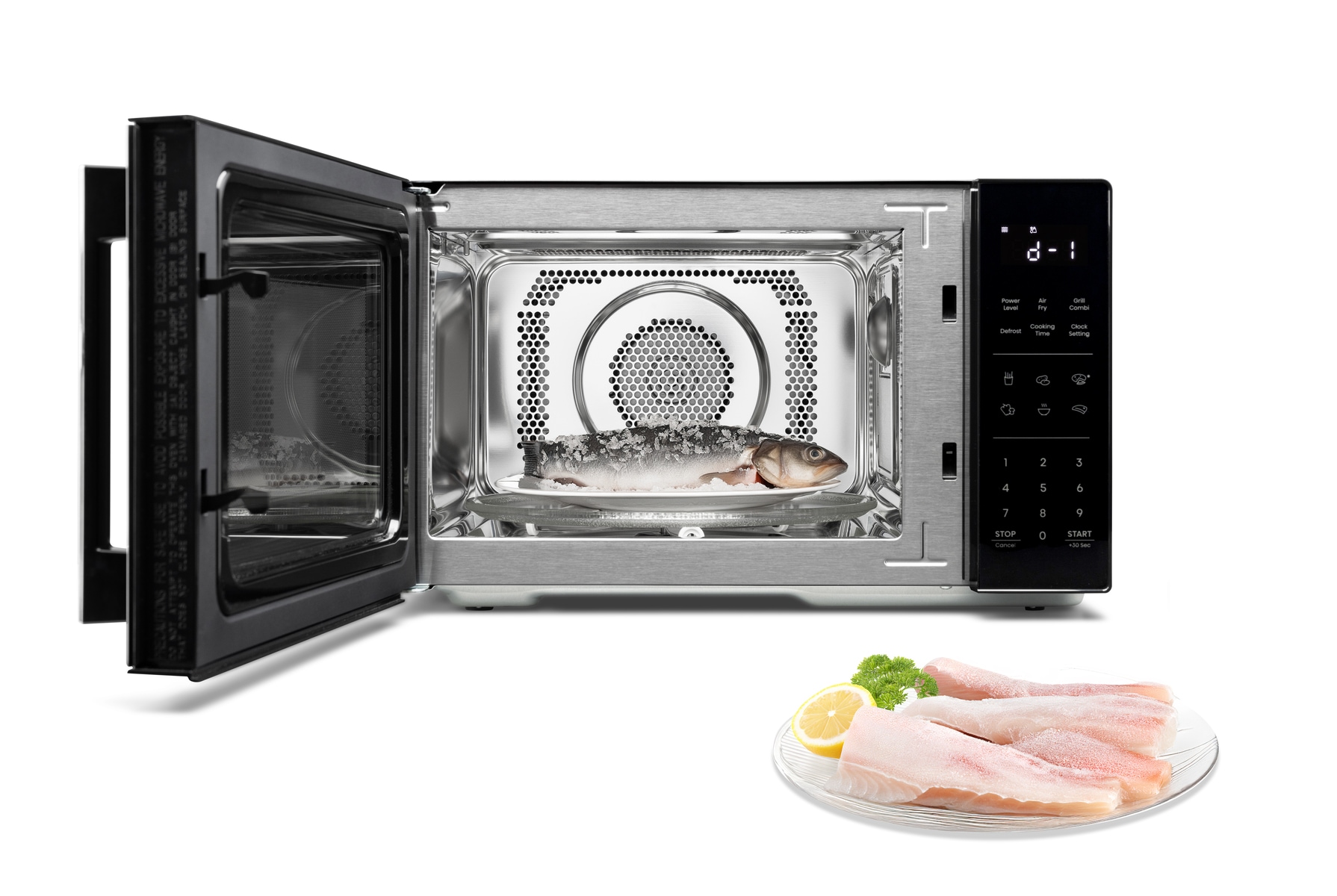 Hisense Mikrowelle »H23MOBS5HC«, Mikrowelle-Grill und Heißluft, 900 W