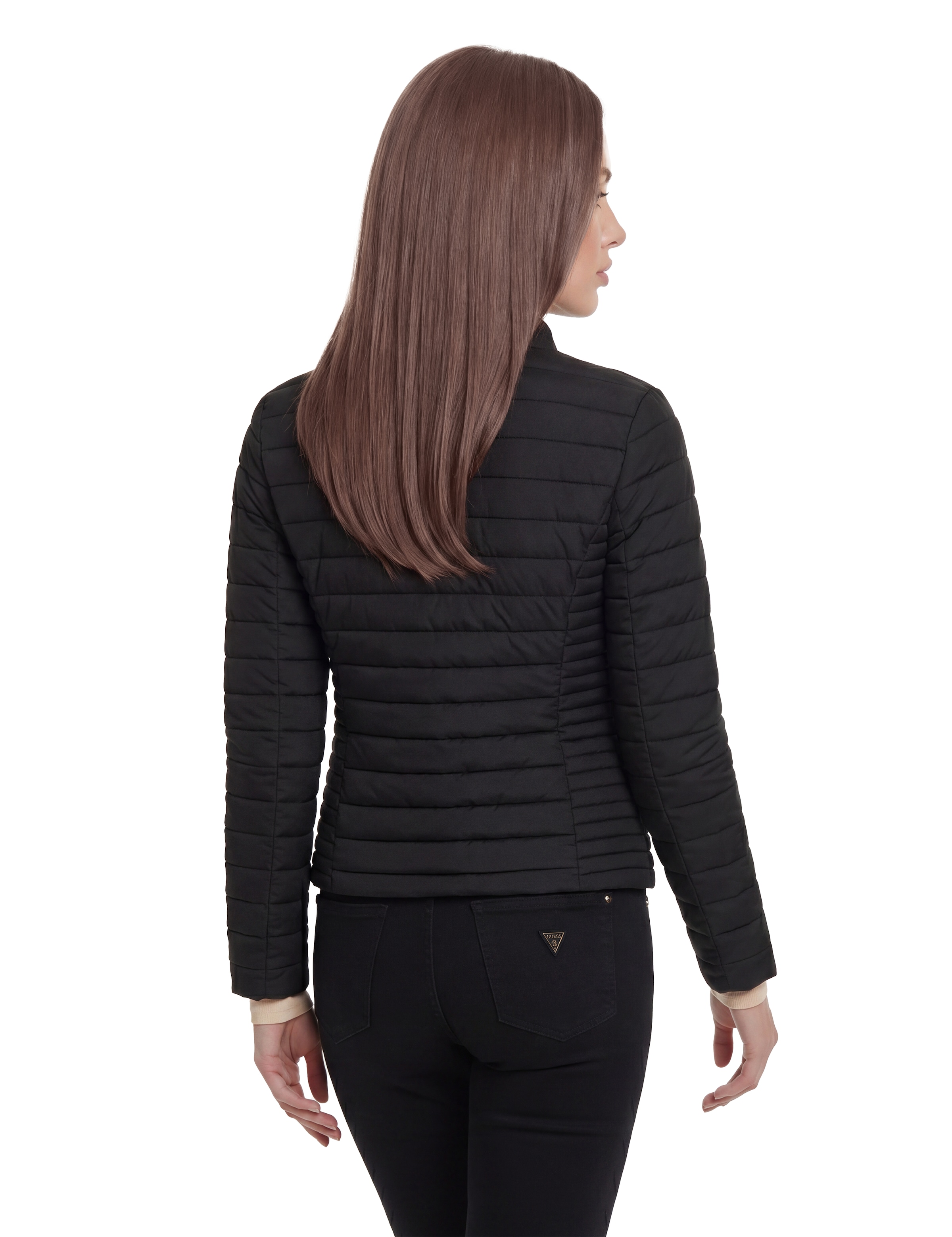 Guess Steppjacke »VONA JACKET« Übergangsjacke mit leichter Wattierung