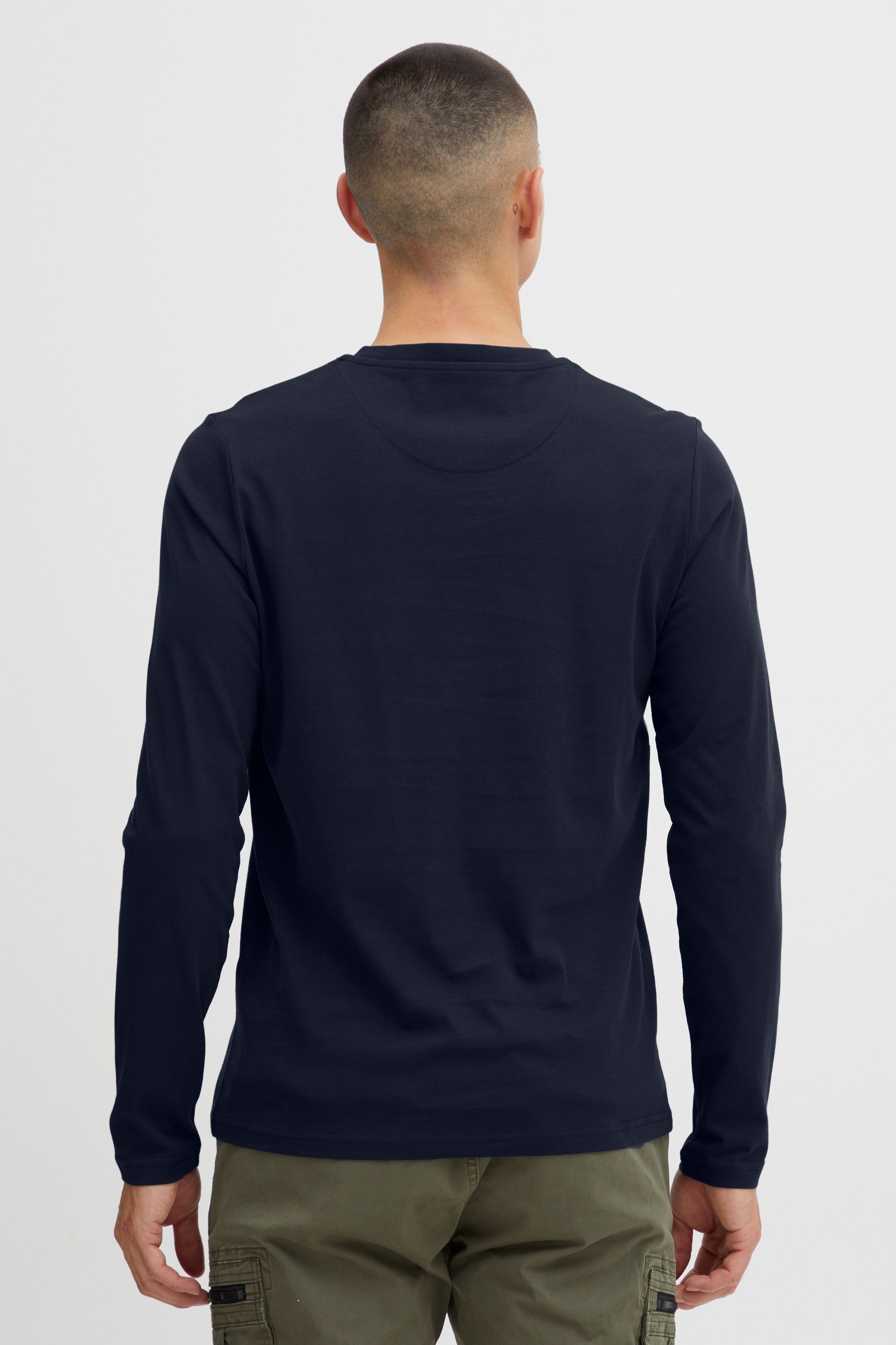 INDICODE IDMatheo Langarmshirt Navy XL 3