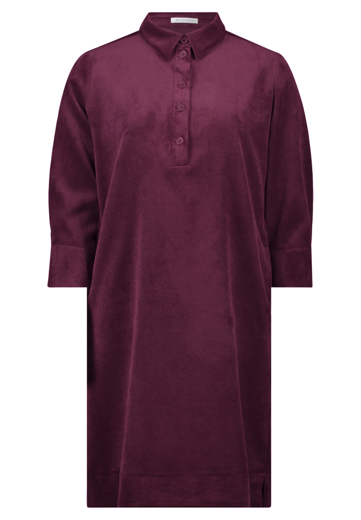 Betty&Co Druckkleid »Betty & Co Damen Casual-Kleid mit Kragen«