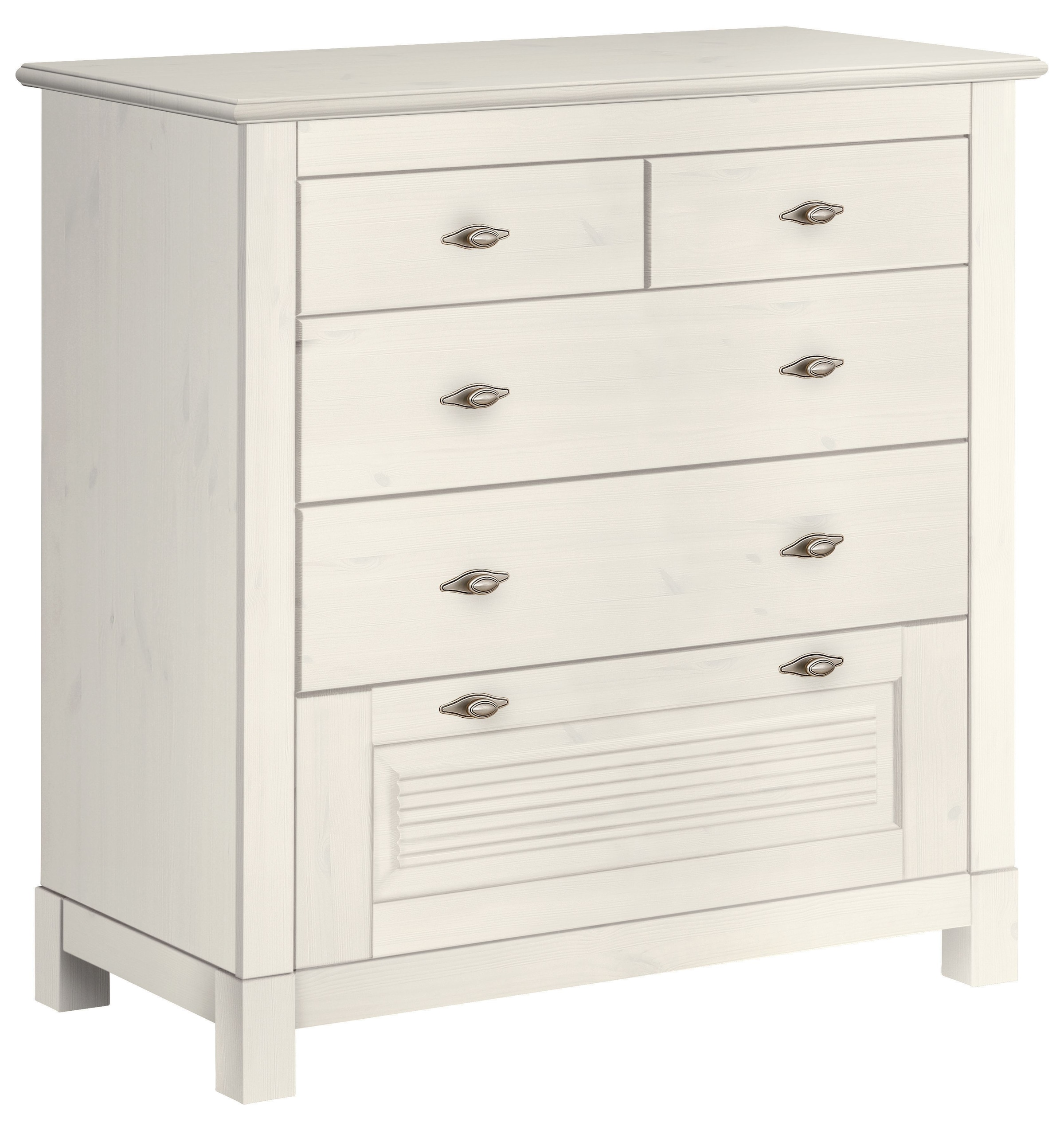 OTTO home Schubkastenkommode "Rauna" aus massiver Kiefer mit 5 Schubladen, günstig online kaufen