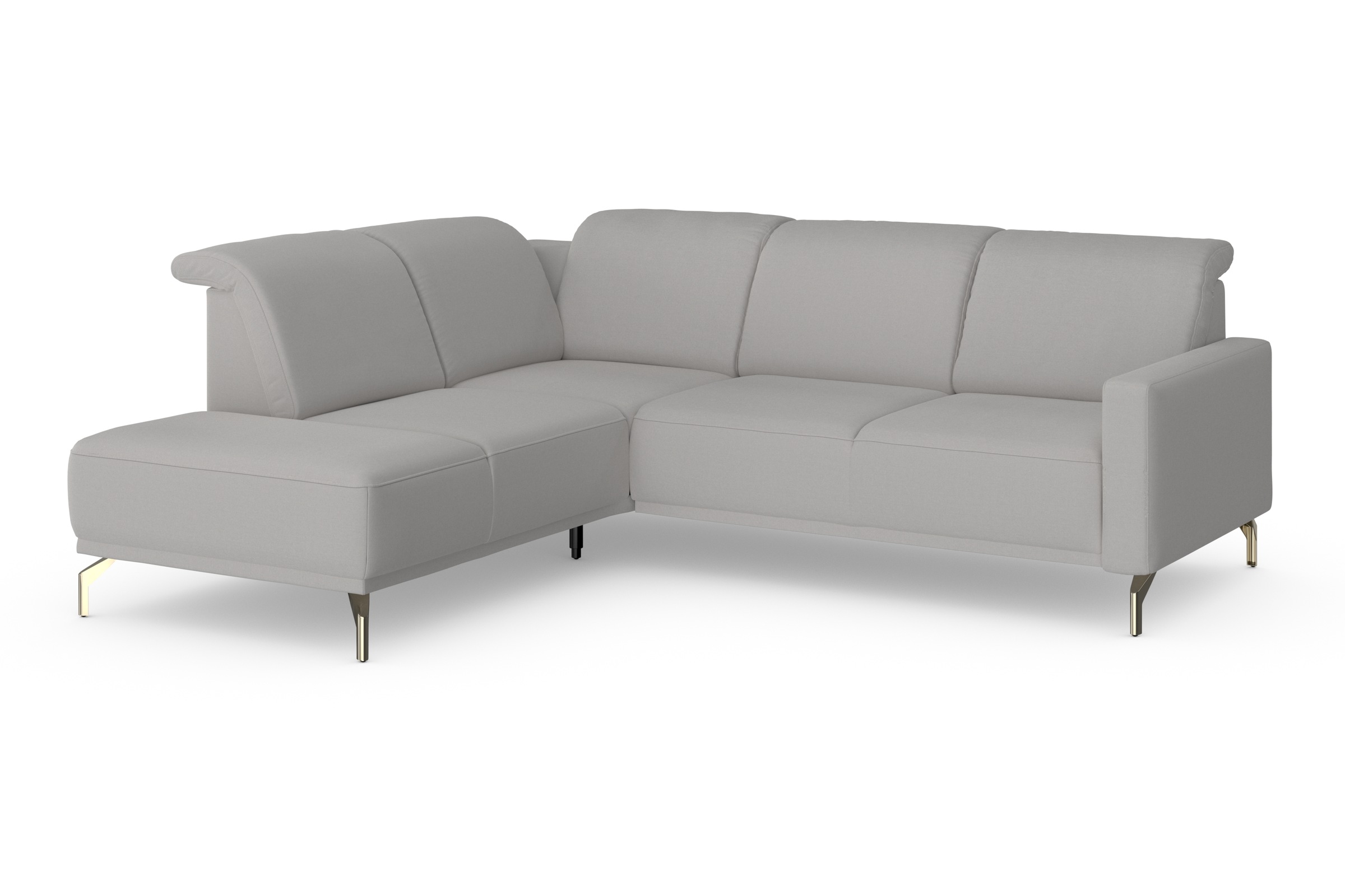 Thumbnail - sit&more Ecksofa "Bailando L-Form" wahlweise mit Kopfteilverstellung und Vorziehsitz, motorisch