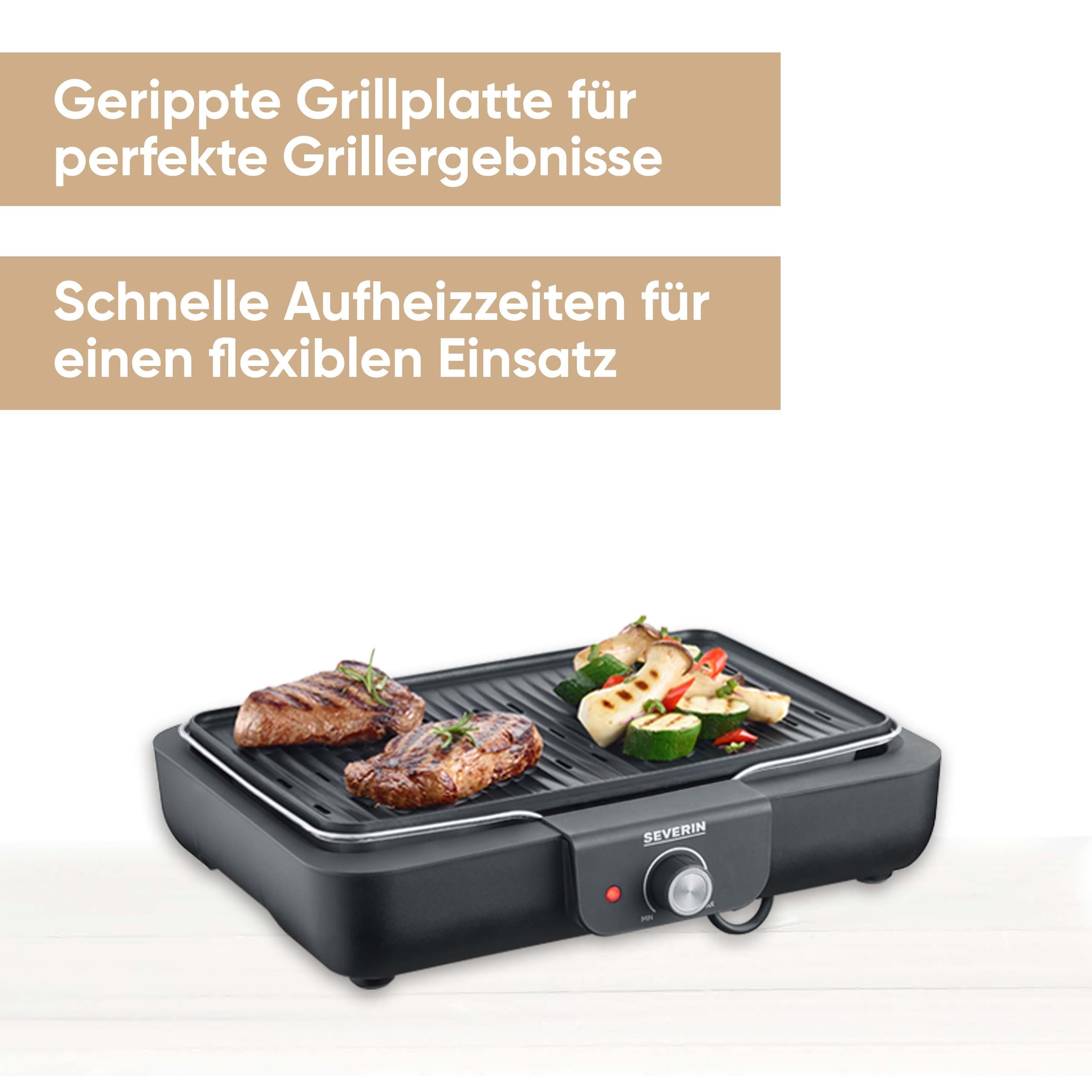 Severin Tischgrill »PG 8556«, 2300 W, Elektrogrill mit Platte