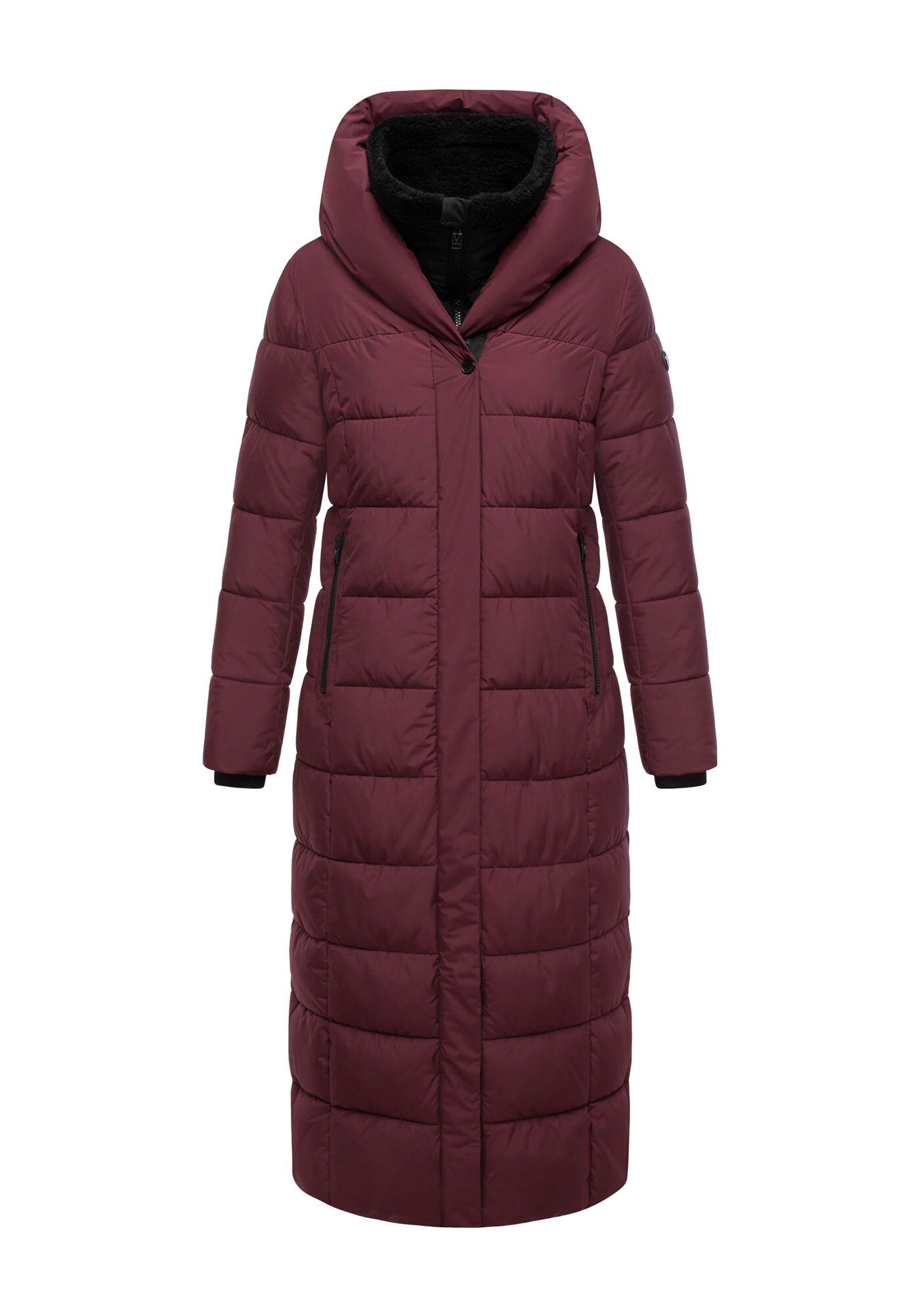 Marikoo Winterjacke »Pakoraa«, extra langer Winter Mantel mit abnehmbaren Innenteil