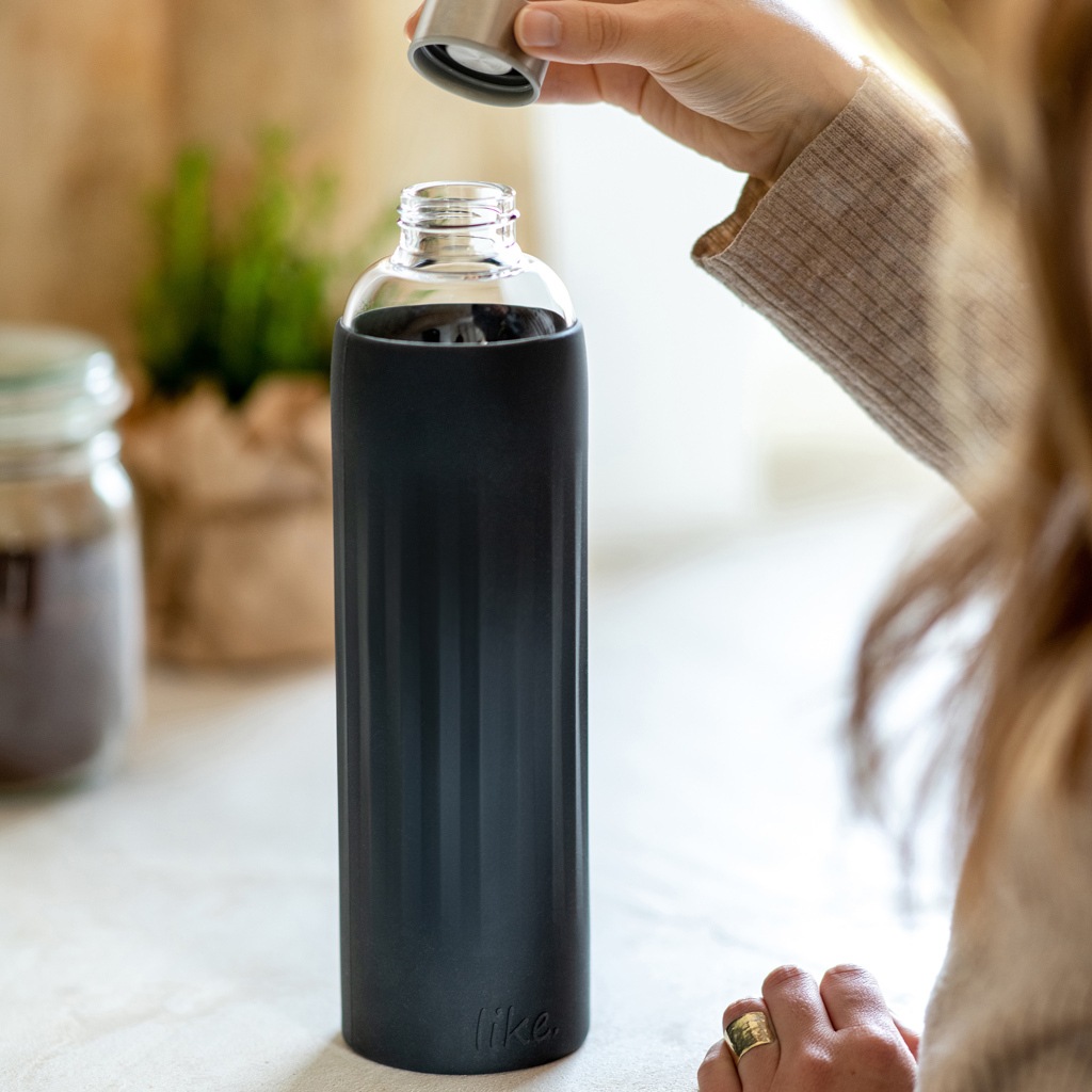 like. by Villeroy & Boch Trinkflasche "Glas-Trinkflasche To Go & To Stay 1 günstig online kaufen