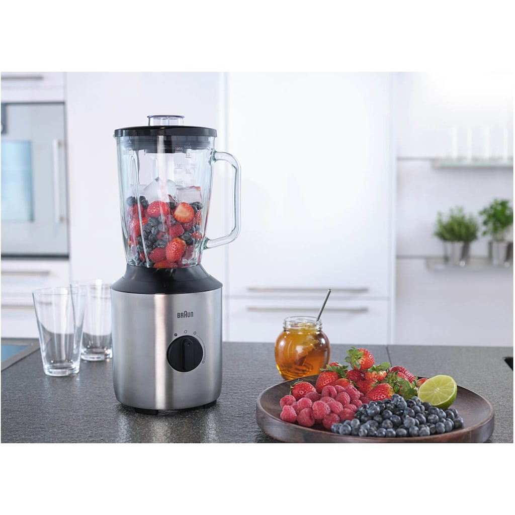 Braun Standmixer »PowerBlend 3 JB 3272 SI«, 800 W