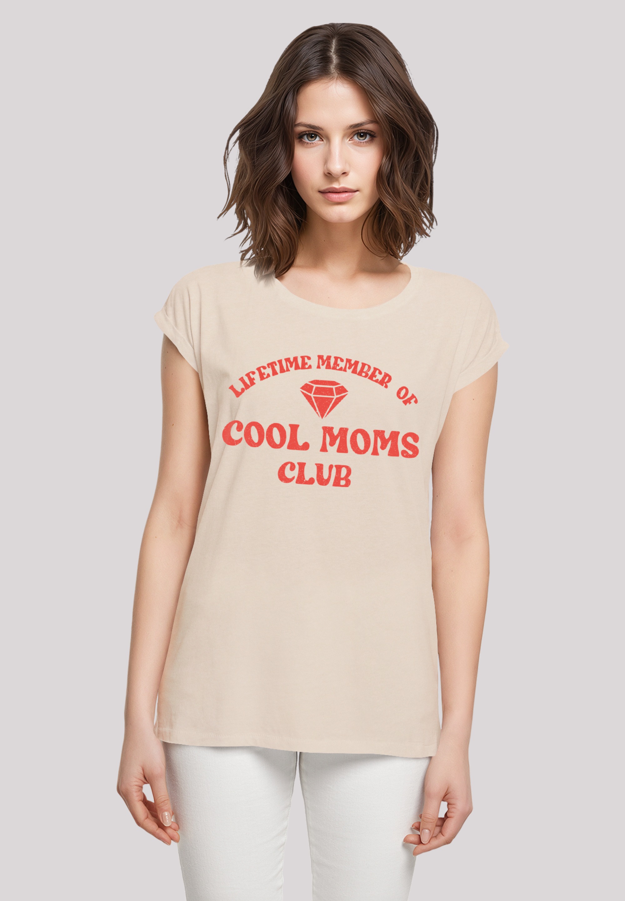 F4NT4STIC T-Shirt "Mothers Day Cool Moms Club Membership Trendy Motherhood" günstig online kaufen