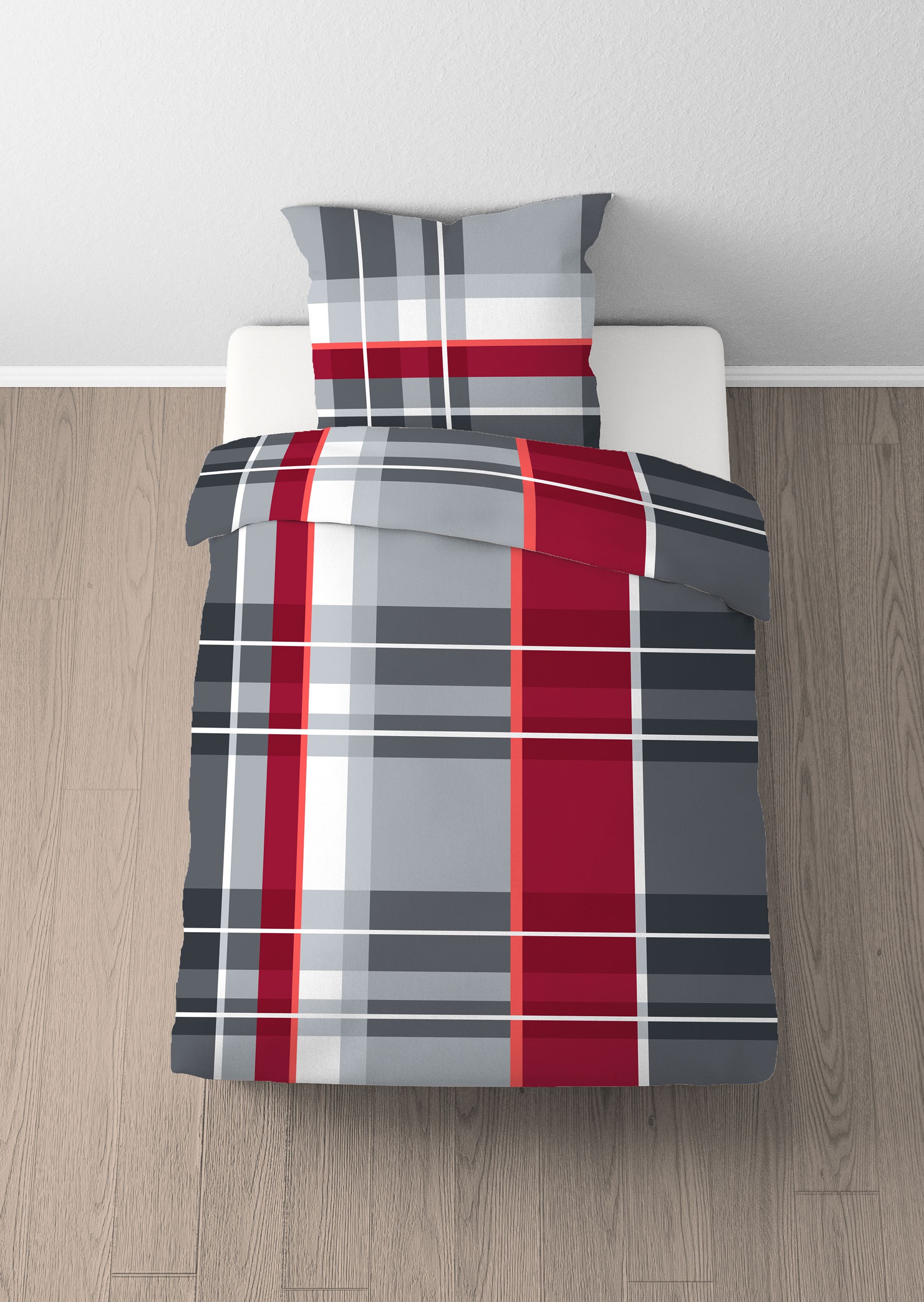 Castell - Markenbettwäsche Bettwäsche »0330456«, Polar-Fleece, absolut flauschig, weich + wohlig warm, pflegeleicht