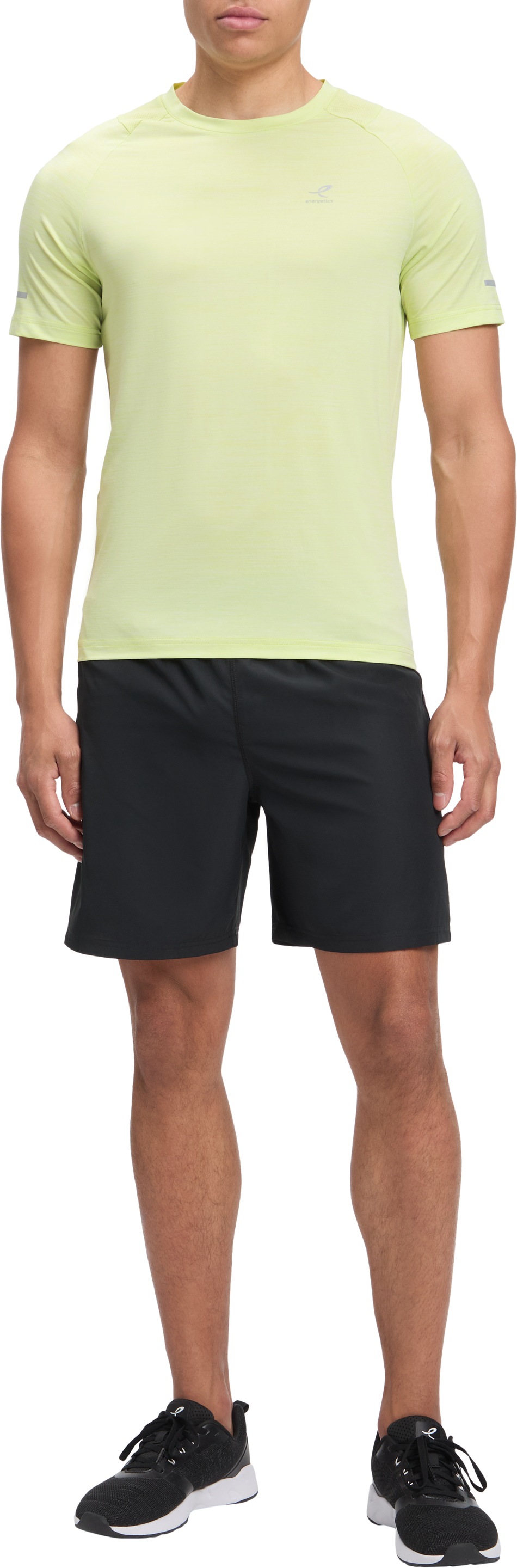 Energetics Laufshirt »HE.-T-SHIRT AILO SHORT SLEEVE M« sportliche Passform, kurze Ärmel, mit atmungsaktiven Mesheinsätzen