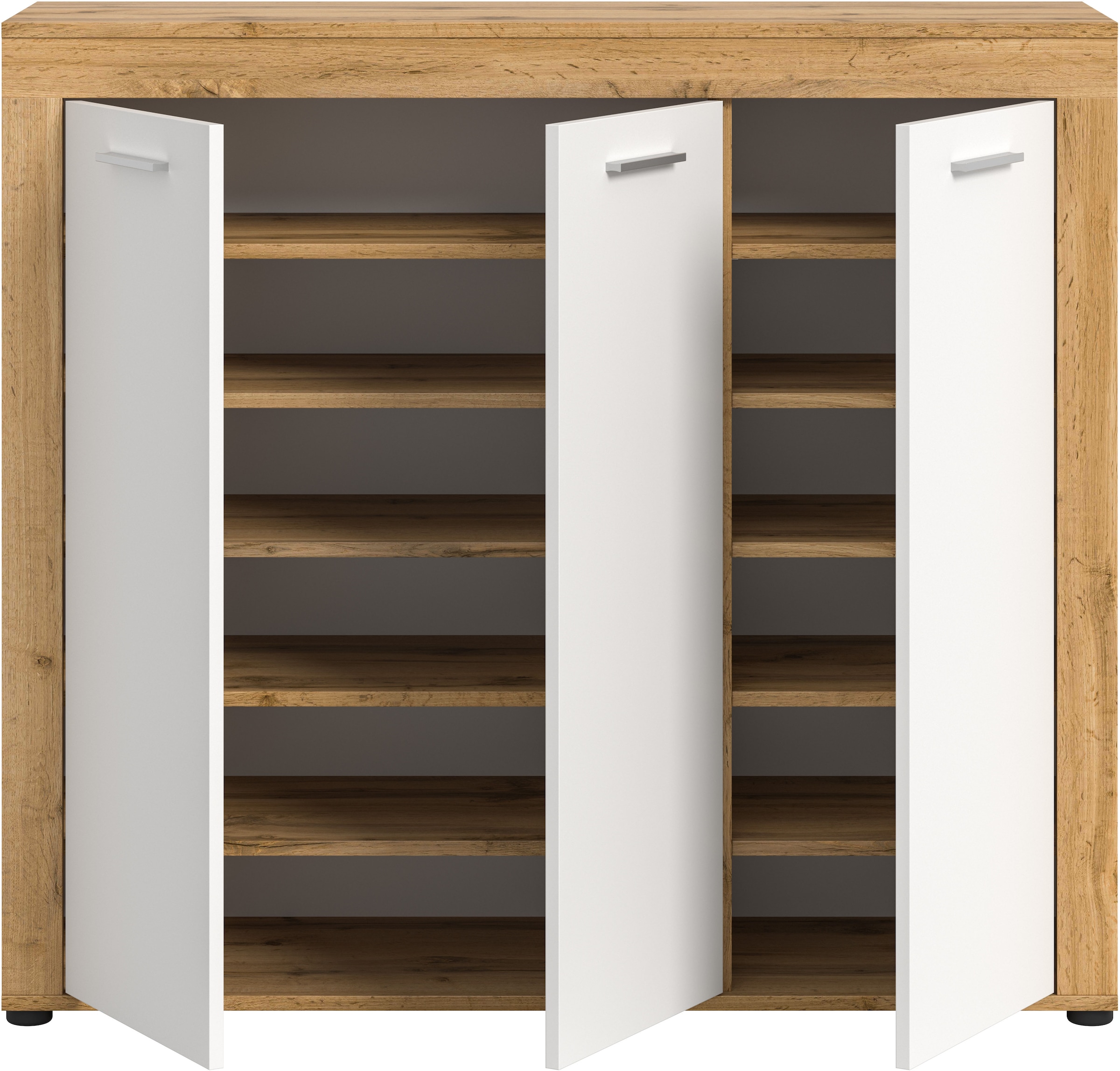 INOSIGN Schuhschrank »Aosta«, Schuhschrank, 12 Fächer, 3 Türen, Flur, Diele