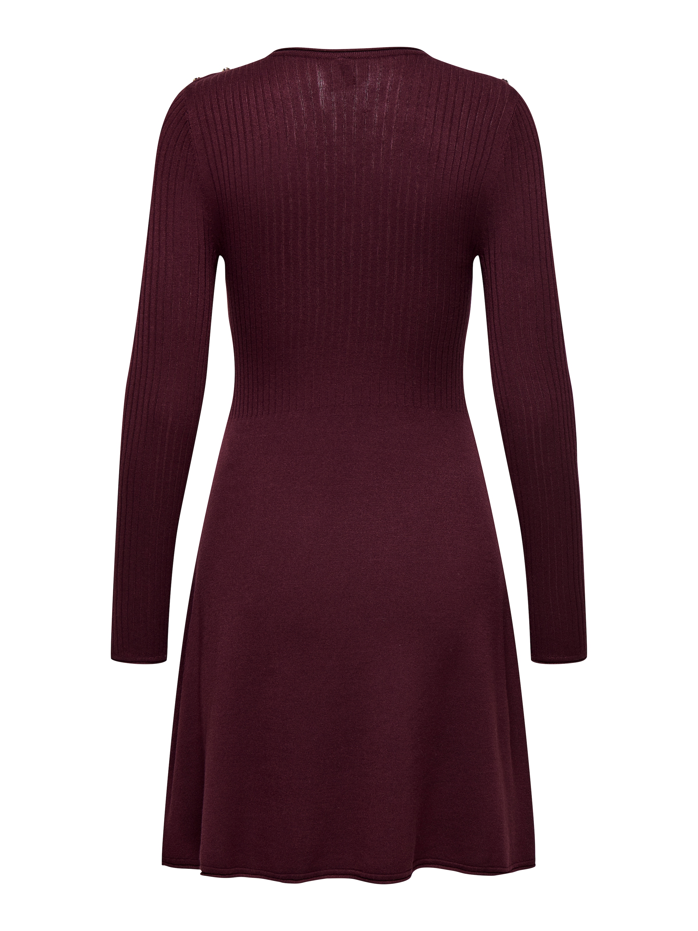 ONLY Midikleid »ONLMILA SL BUTTON O-NECK DRESS EX KNT«, Sommerkleid