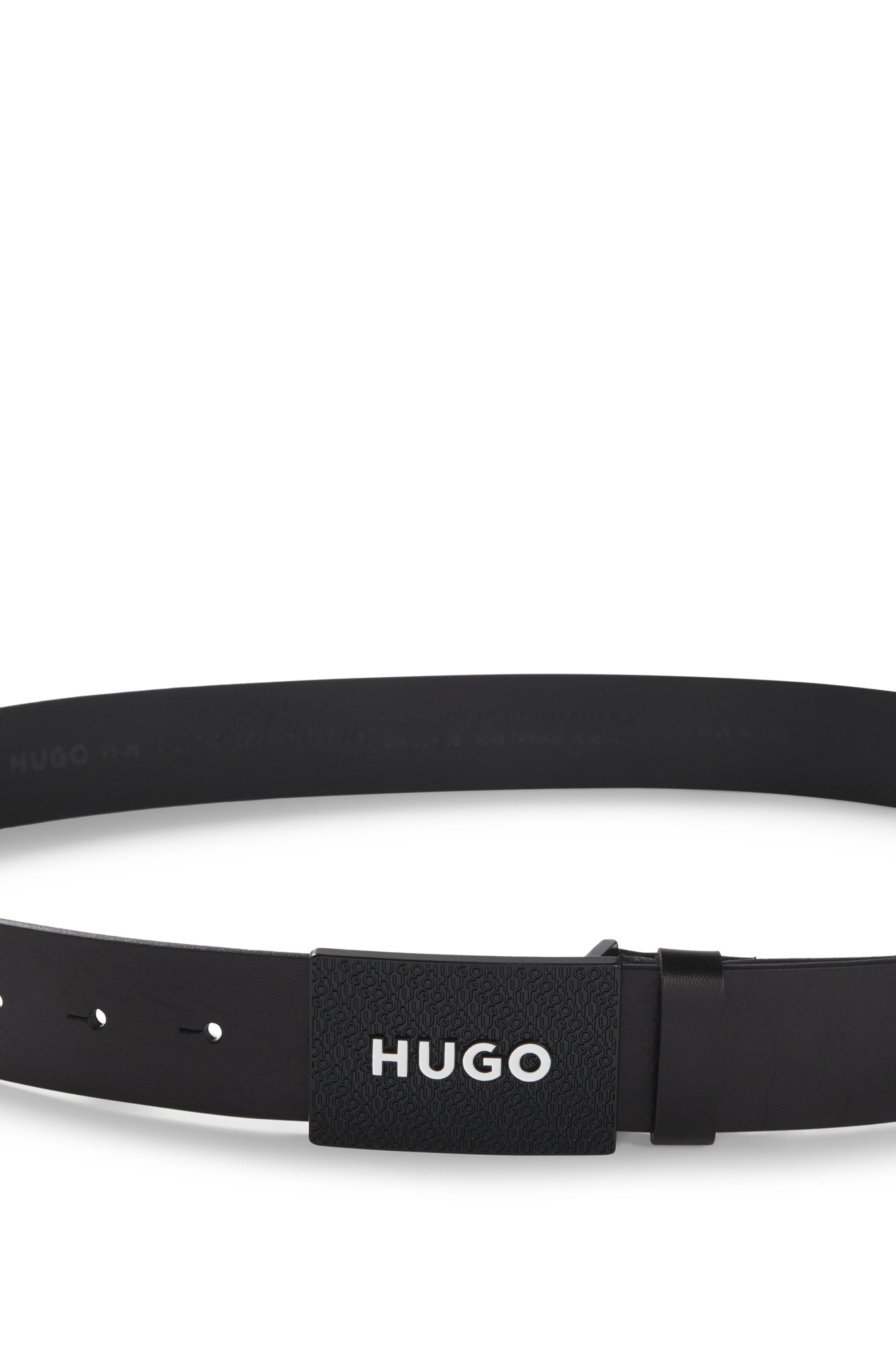 HUGO Ledergürtel »Gilao-Z_Sz35«, mit BOSS Schriftzug