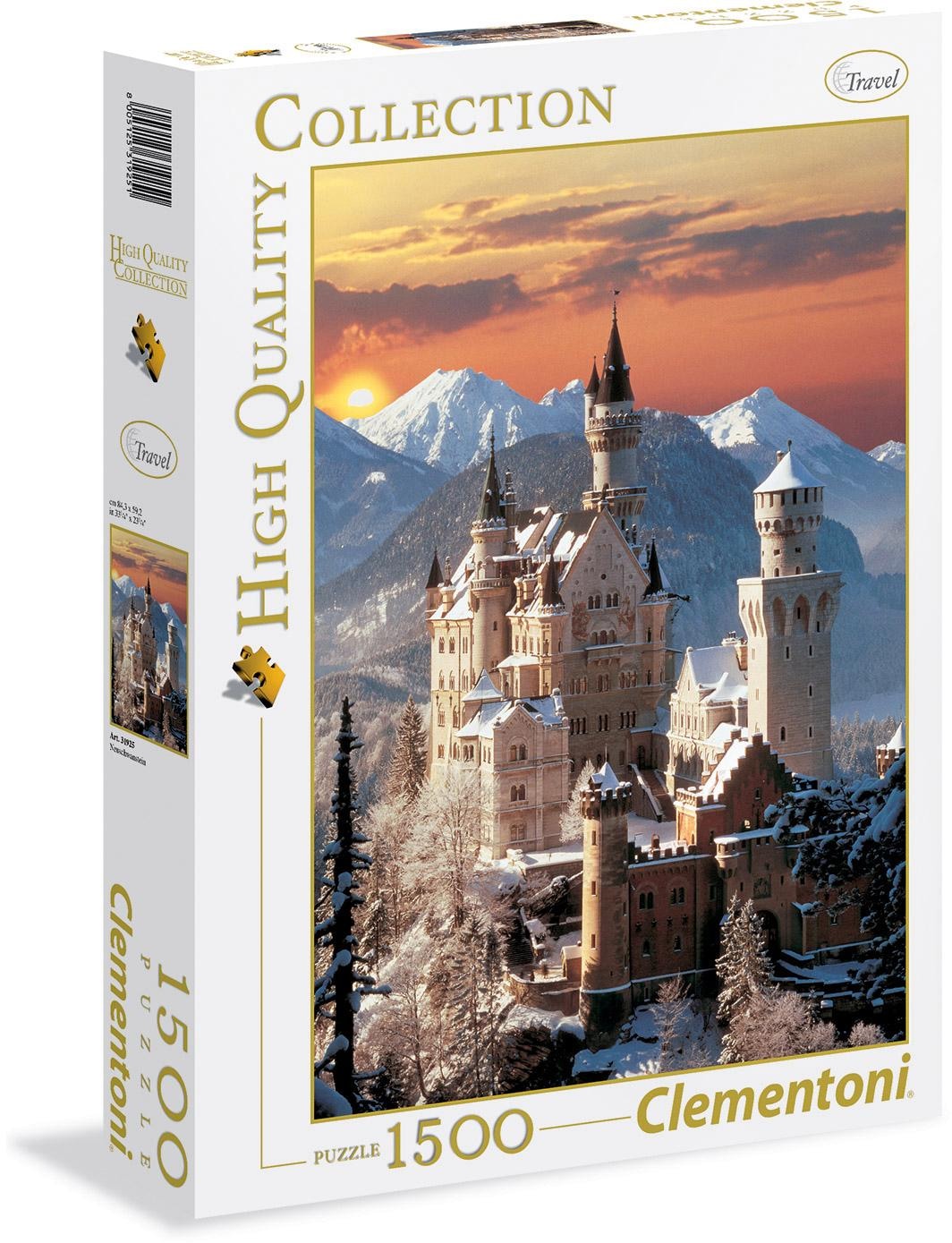 Puzzle »High Quality Collection, Neuschwanstein«, Made in Europe