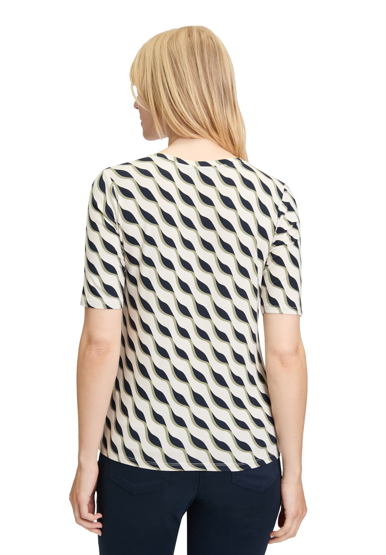 Betty Barclay Kurzarmshirt »Betty Barclay Basic Shirt mit Print«, (1 tlg.)