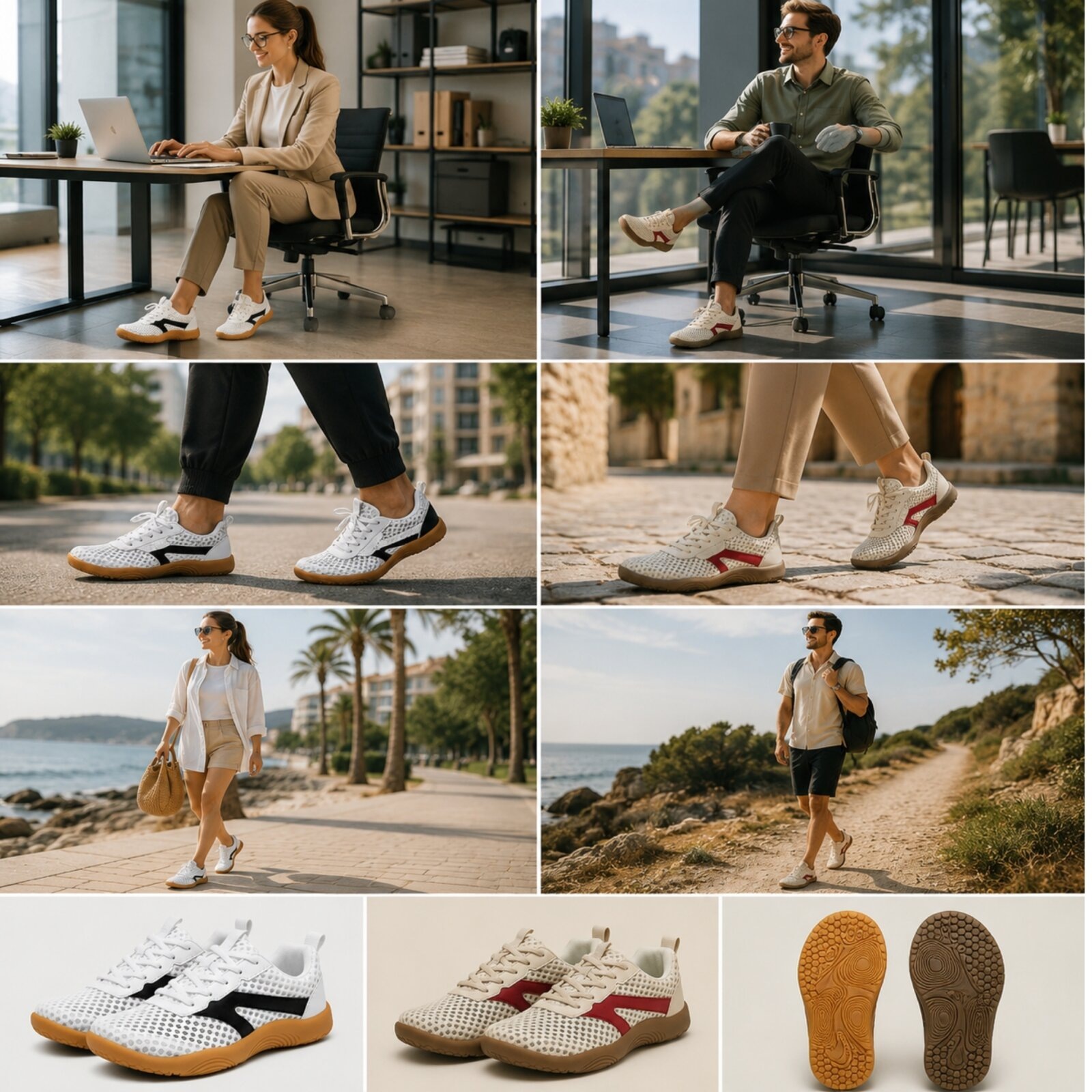 DOTALES Barfußschuh »Airflow Barfußschuhe & Barfuß Sneaker Für Damen & Herren«  Minimalschuhe