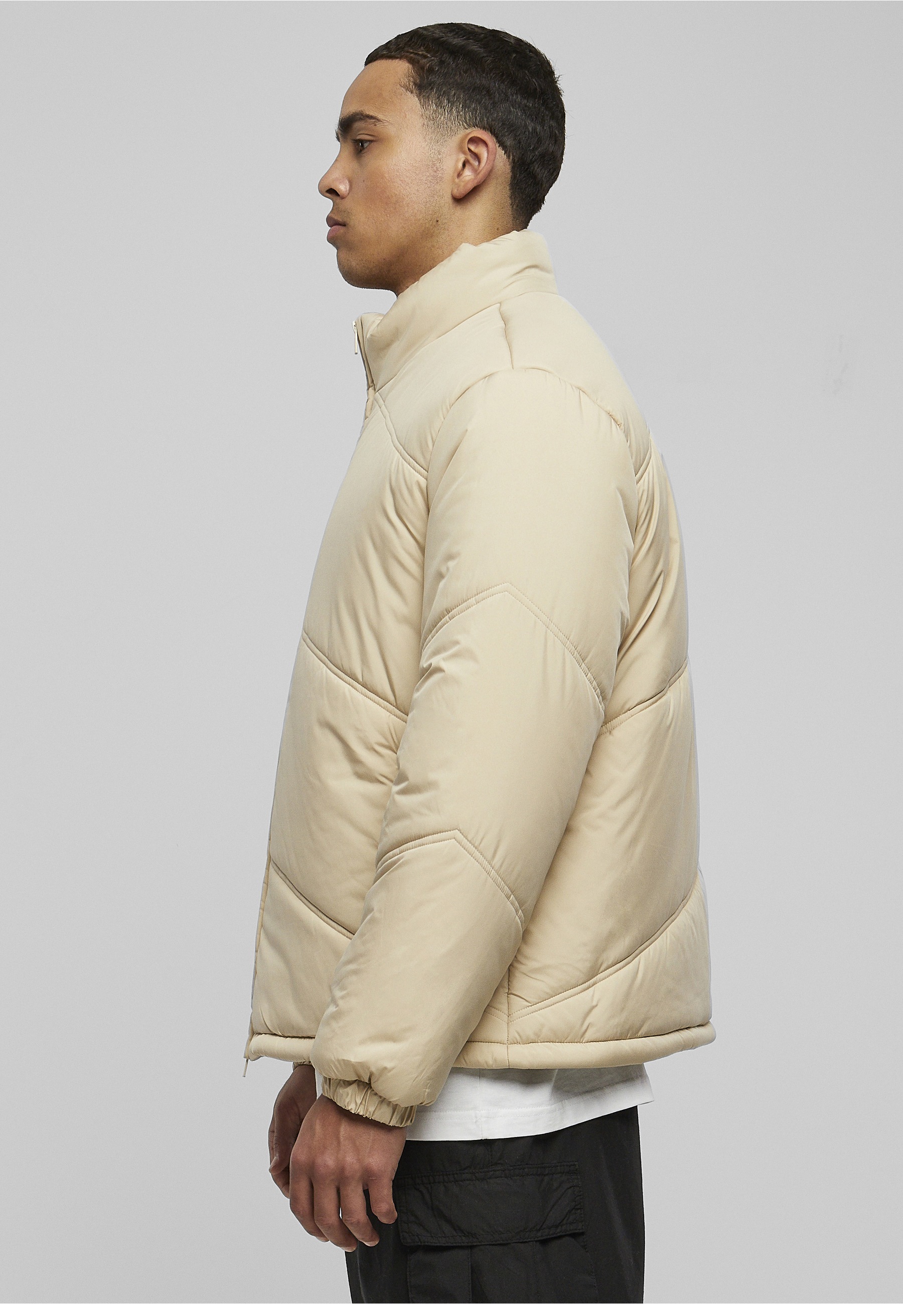 URBAN CLASSICS Allwetterjacke »Urban Classics Herren Arrow Puffer Jacket« 1 Stk. tlg. ohne Kapuze