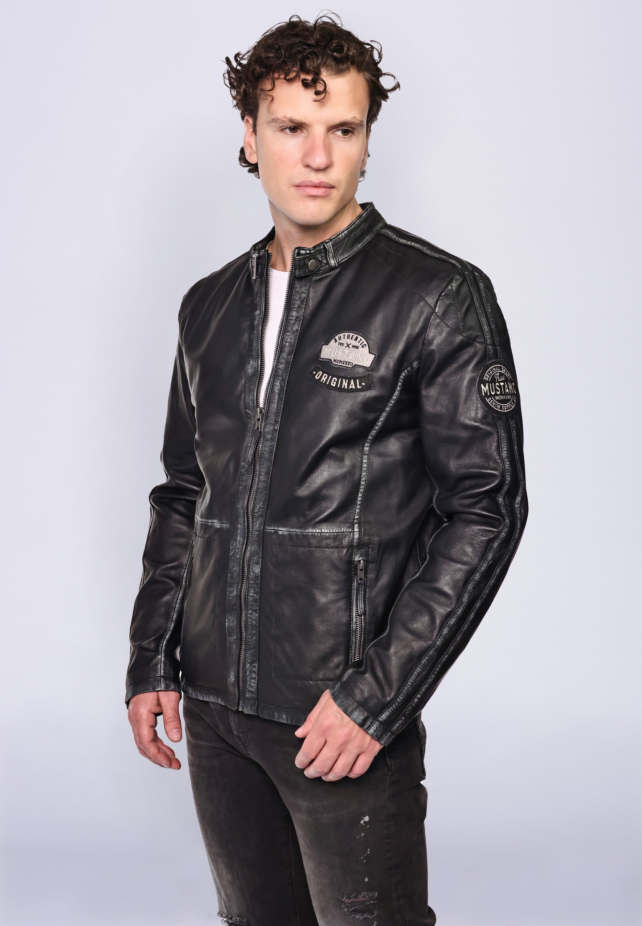 MUSTANG Lederjacke "31020185"