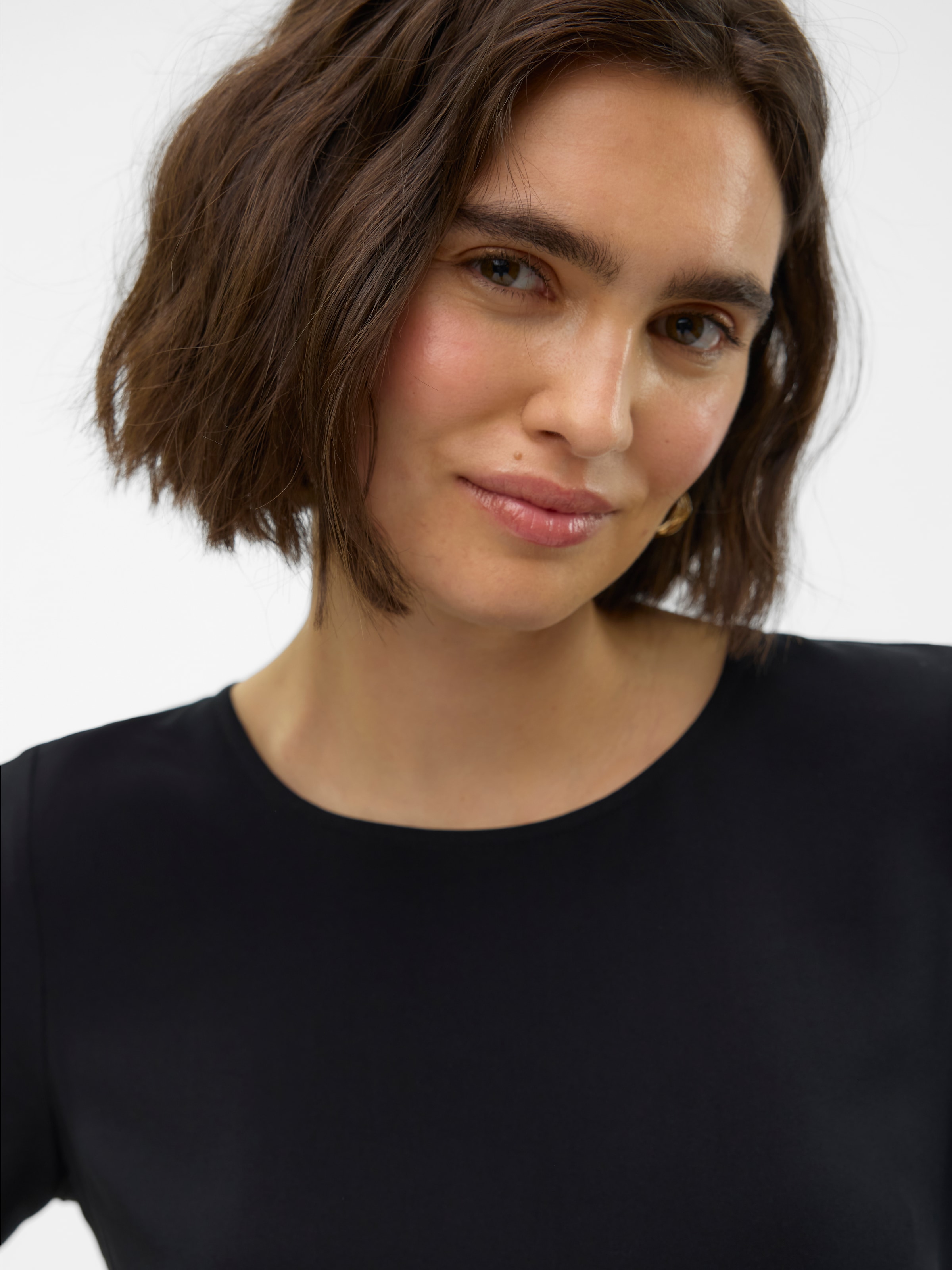 Vero Moda Kurzarmshirt »VMEASY JOY S/S TOP WVN GA«