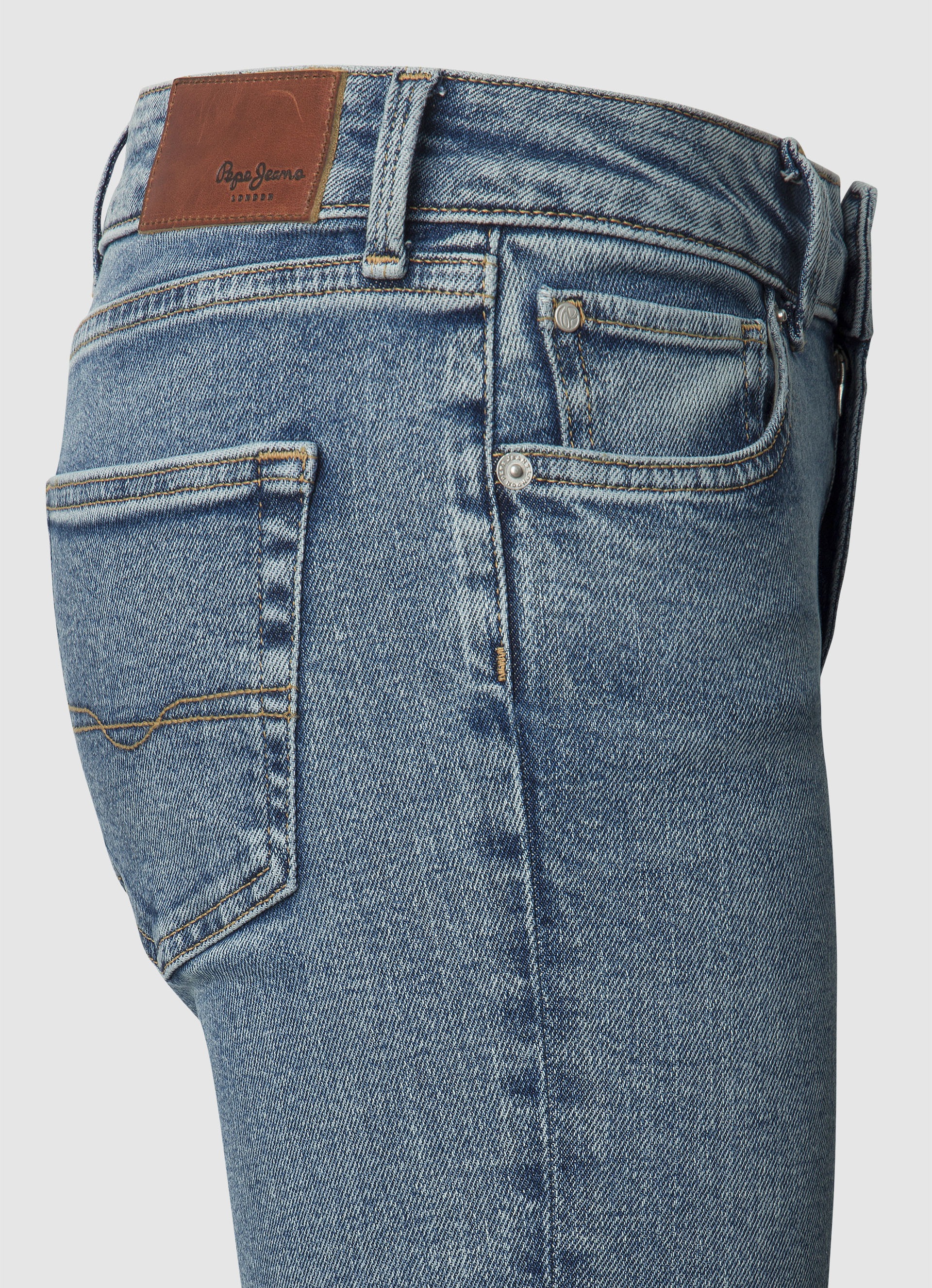 Thumbnail - Pepe Jeans Skinny-fit-Jeans "SKINNY JEANS MW" in verschiedenen Waschungen