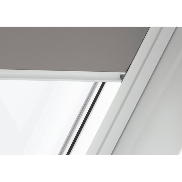 VELUX Verdunklungsrollo »DKL S06 0705SWL«, verdunkelnd, Verdunkelung, in  Führungsschienen, grau bestellen | BAUR