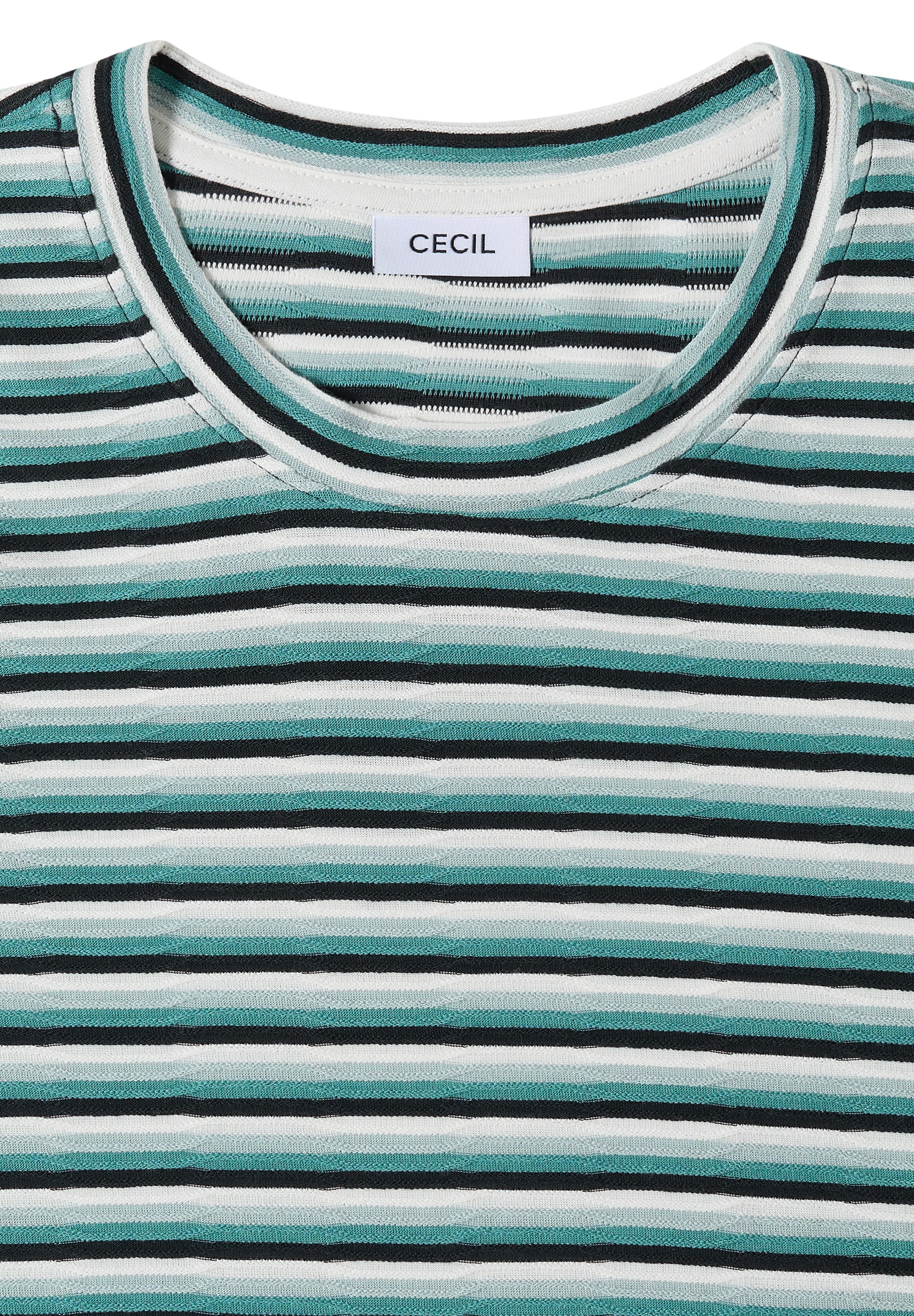 Cecil Print-Shirt im Streifendesign