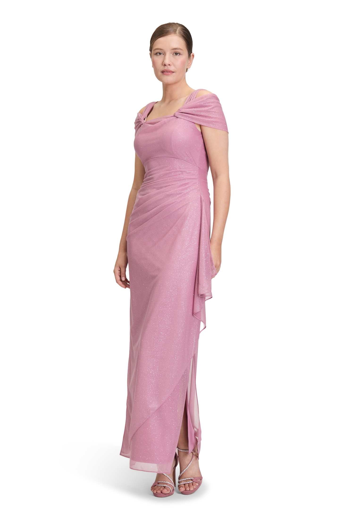 Vera Mont Abendkleid "Vera Mont Abendkleid im Glitzer-Look", Material günstig online kaufen