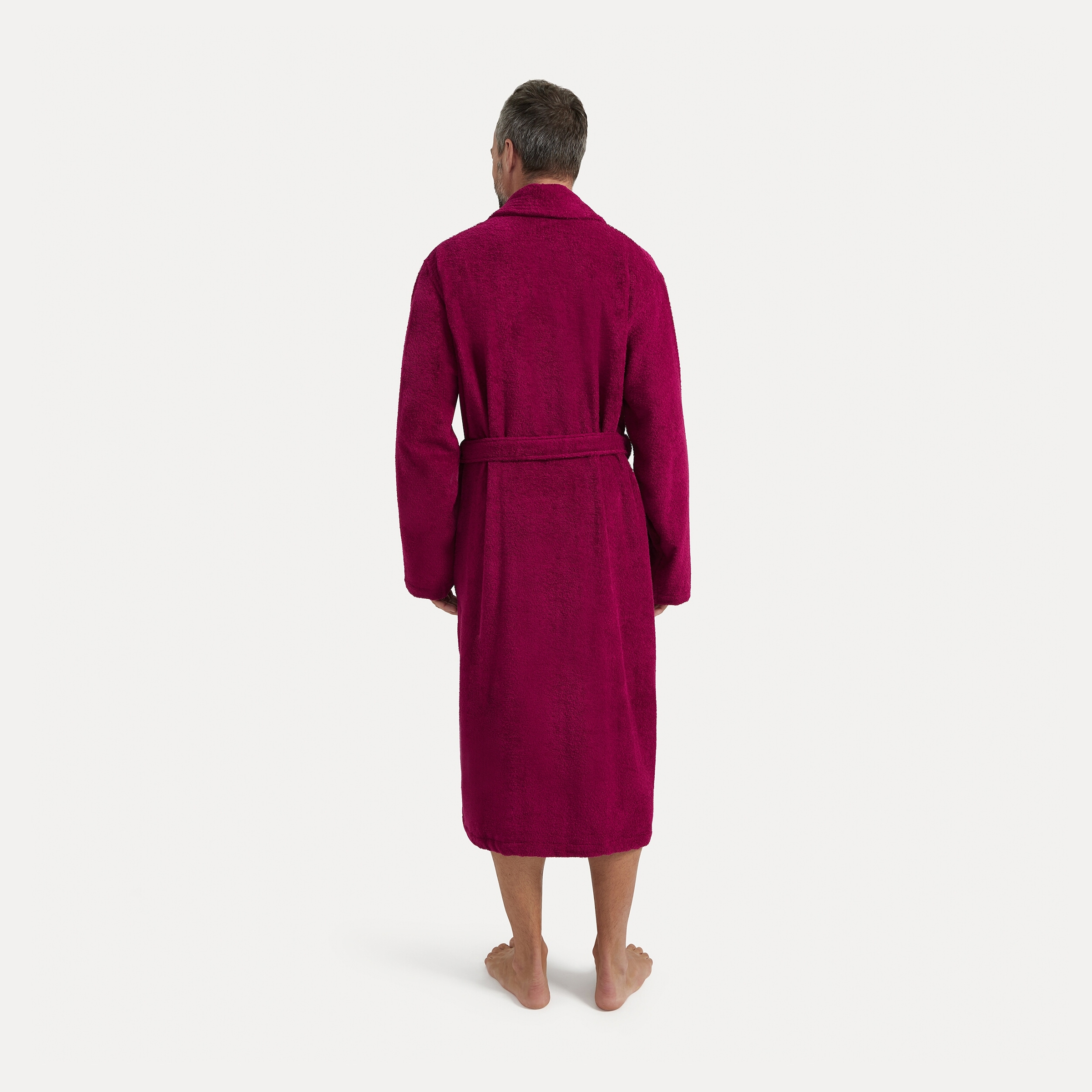 Möve Unisex-Bademantel »Basic«, (1 St.), mit Schalkragen