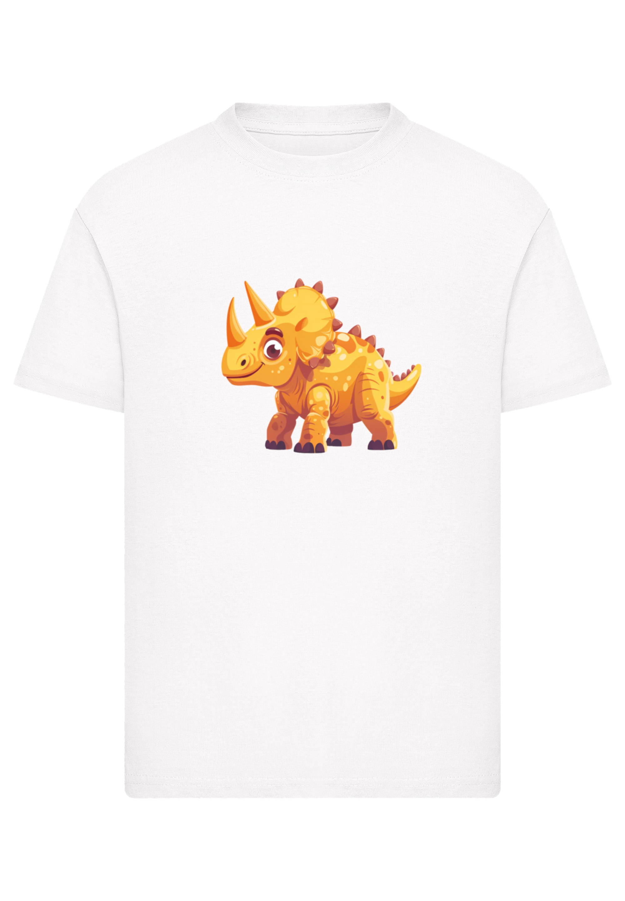 F4NT4STIC T-Shirt »Süßer Triceratops Dinosaurier«, Premium Qualität