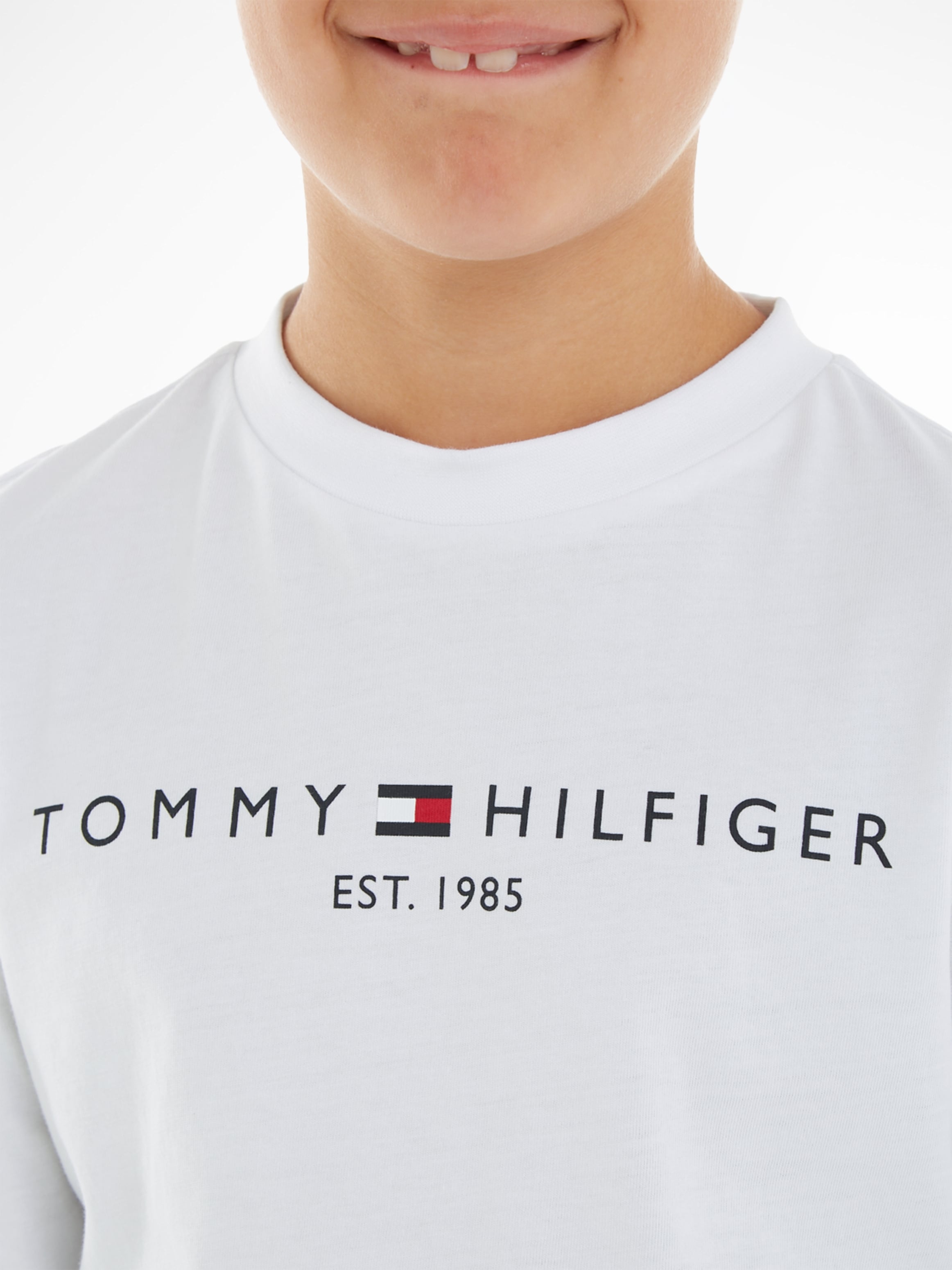 Tommy Hilfiger Langarmshirt »ESSENTIAL TEE L/S«, für Jungen und Mädchen