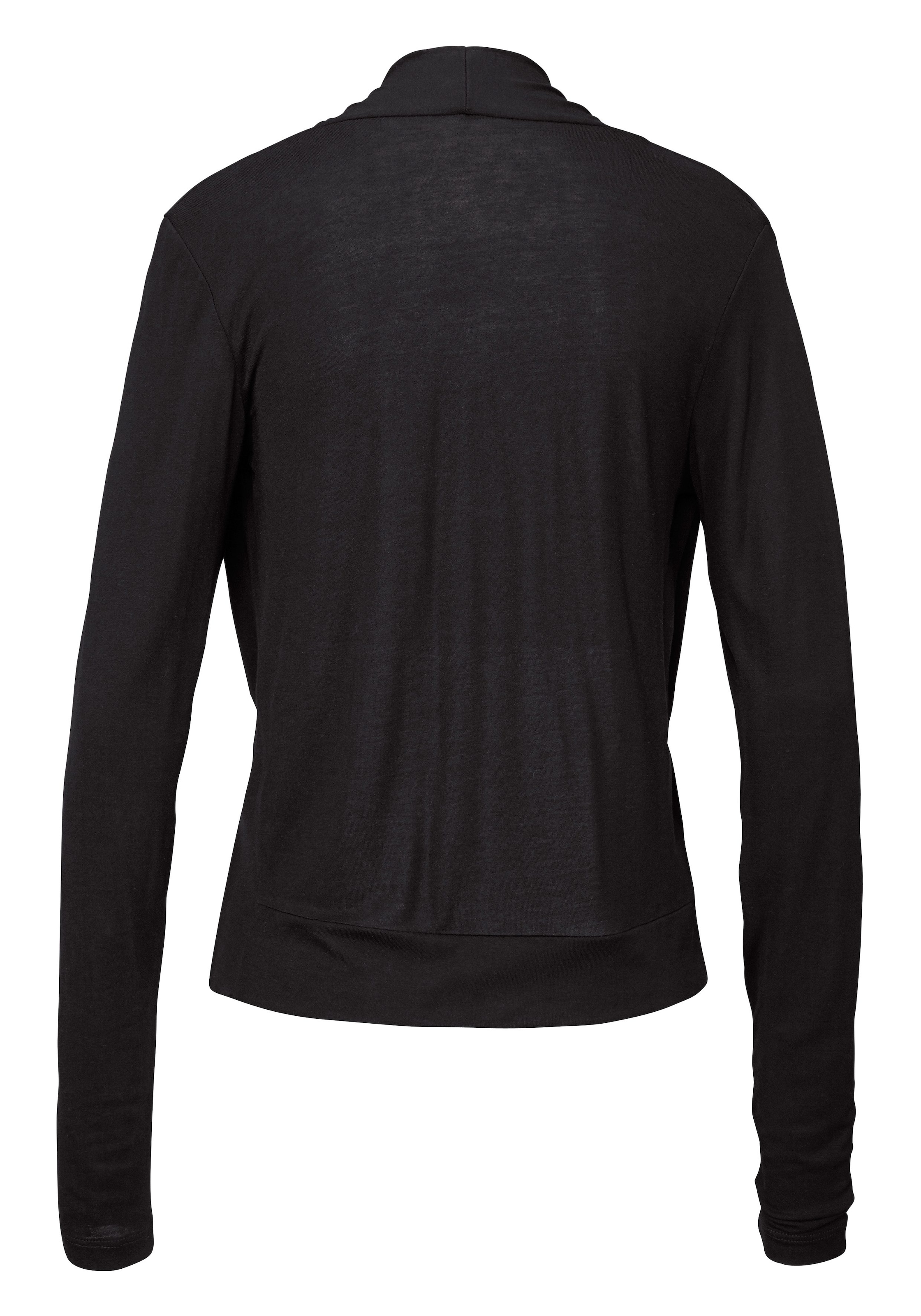 LASCANA Shirtjacke, in offener Form, Strickjacke aus Jersey, Sommerjacke, Cardigan