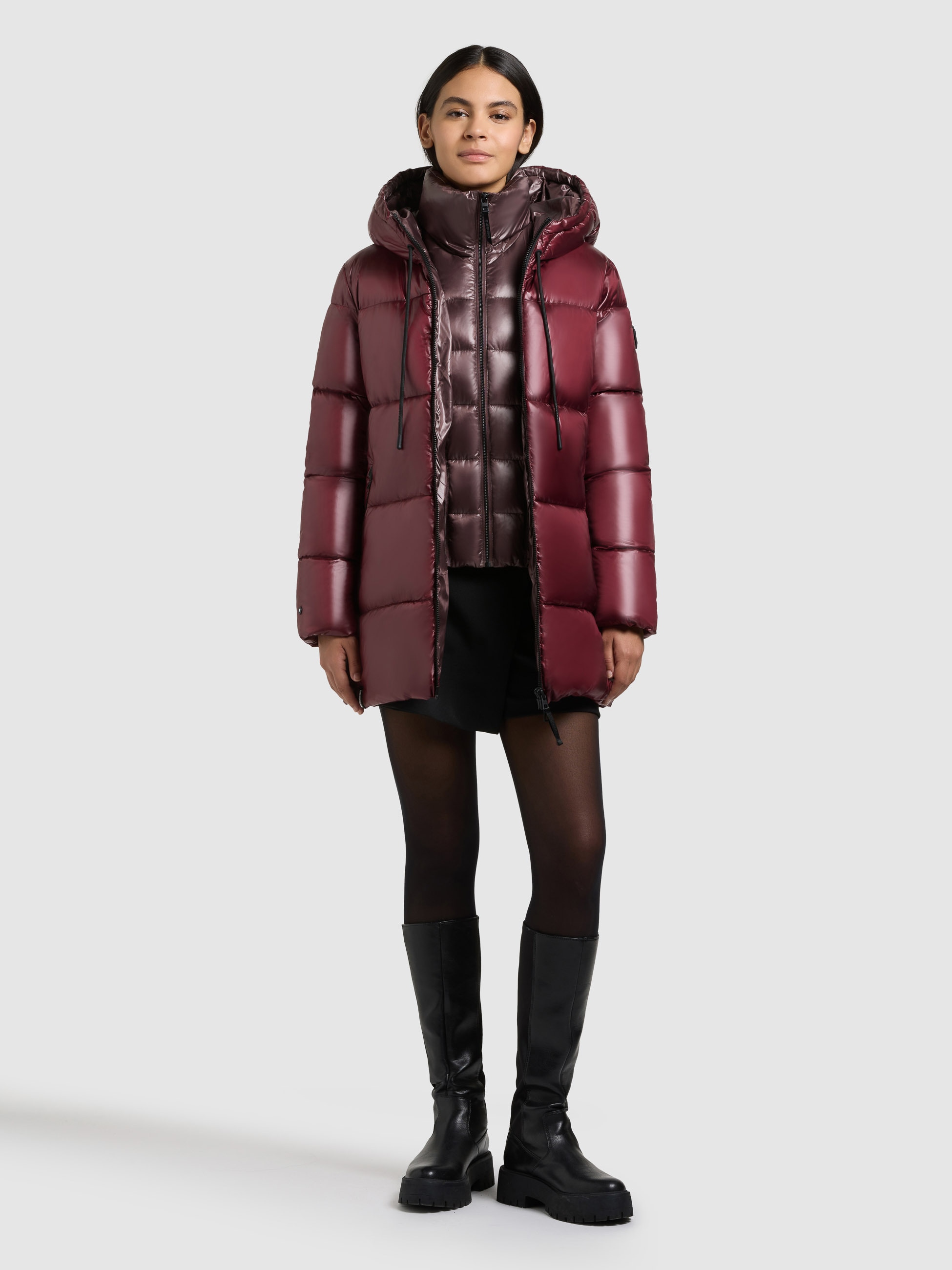 khujo Steppjacke "DASHA", mit Kapuze günstig online kaufen