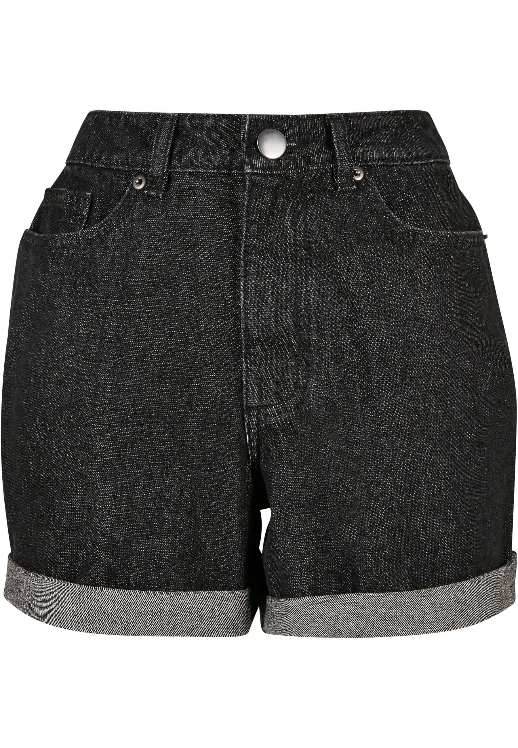 URBAN CLASSICS Stoffhose "Urban Classics Damen Ladies High Waist Boyfriend günstig online kaufen